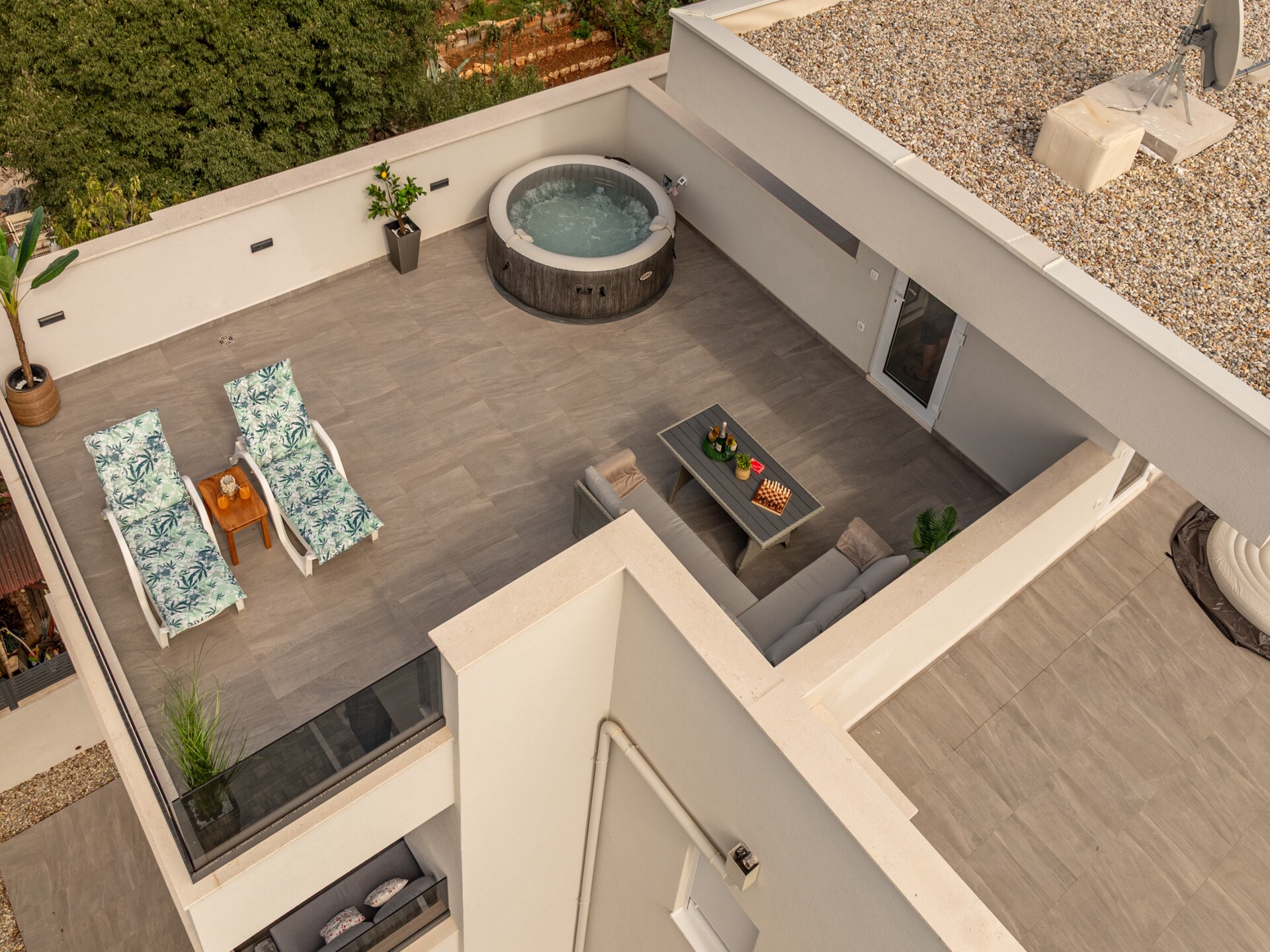 Deluxe appartement Anelle met jacuzzi en uitzicht op zee bij Zadar - foto 28