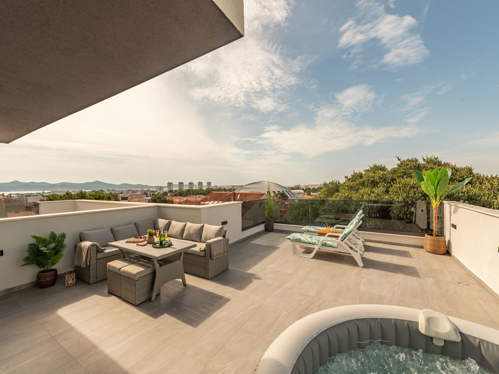 Deluxe appartement Anelle met jacuzzi en uitzicht op zee bij Zadar - foto 43