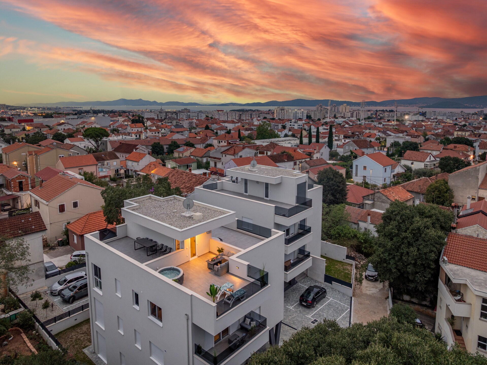 Deluxe appartement Anelle met jacuzzi en uitzicht op zee bij Zadar - foto 40