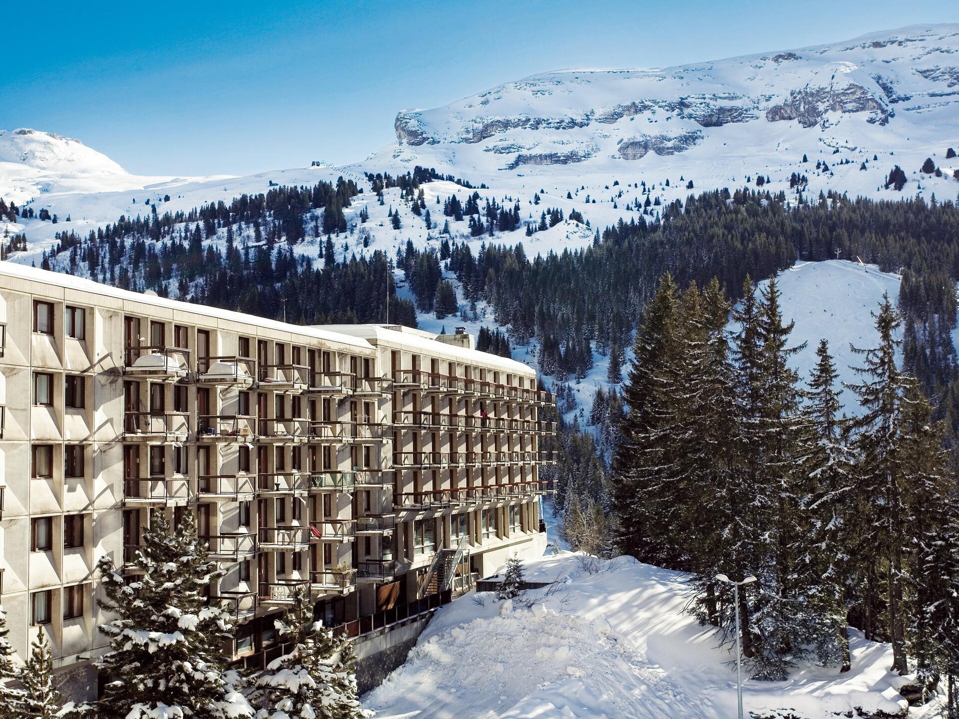 Compact appartement voor 4 personen in Flaine met balkon - foto 24
