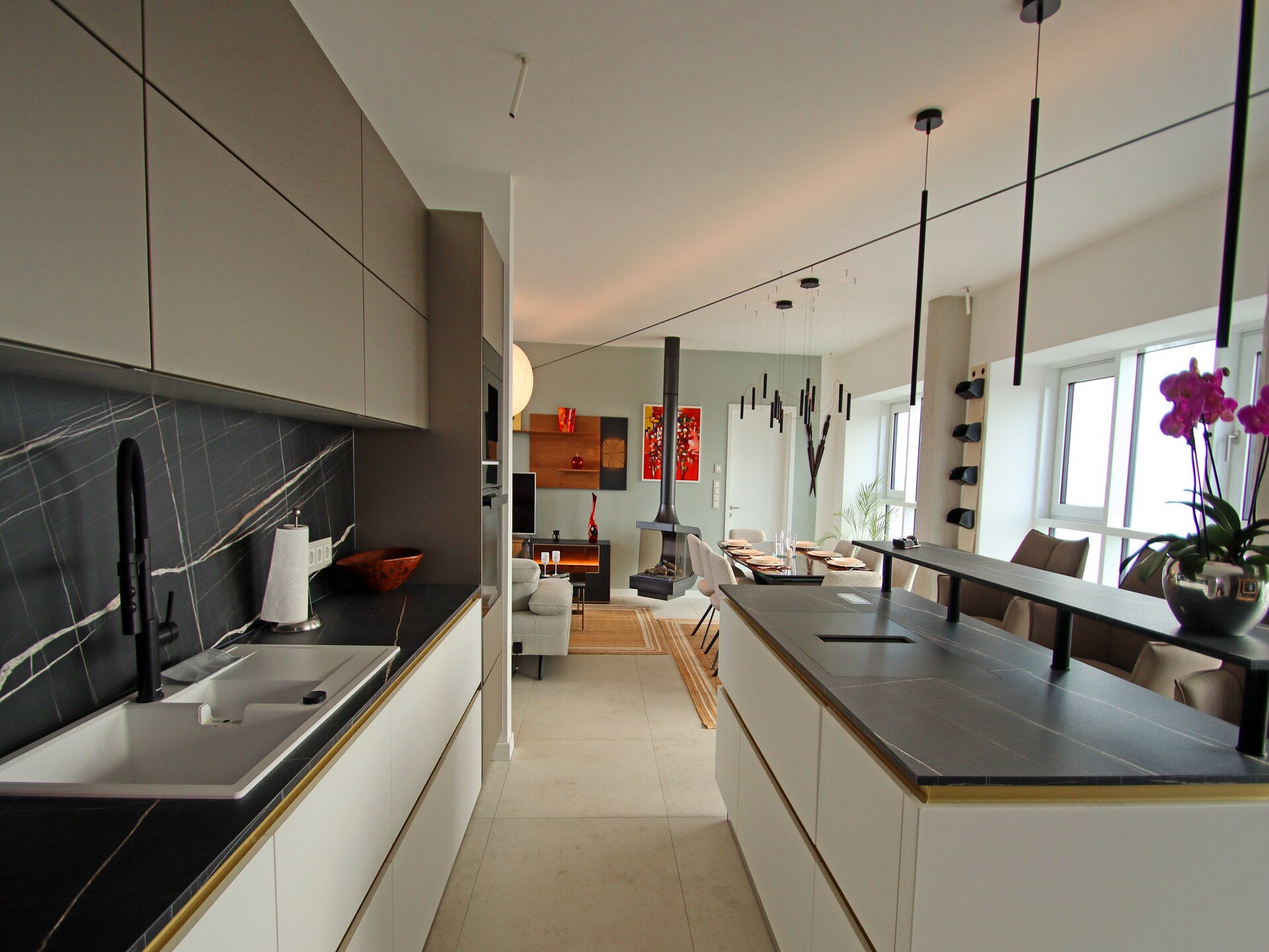 Kornloft Panorama Lake View 9: Luxe penthouse met uitzicht op Schwerinsee - foto 19