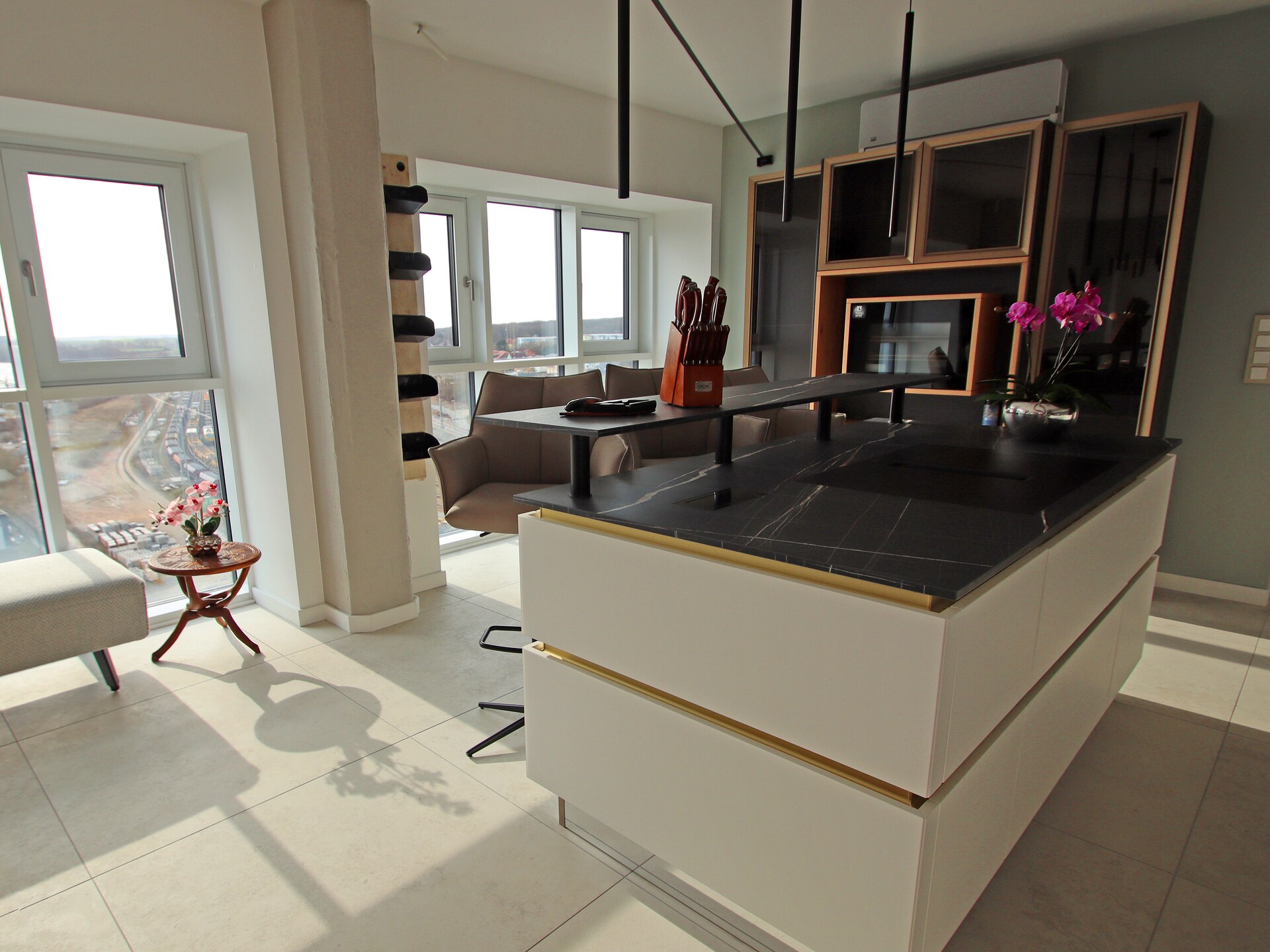 Kornloft Panorama Lake View 9: Luxe penthouse met uitzicht op Schwerinsee - foto 13