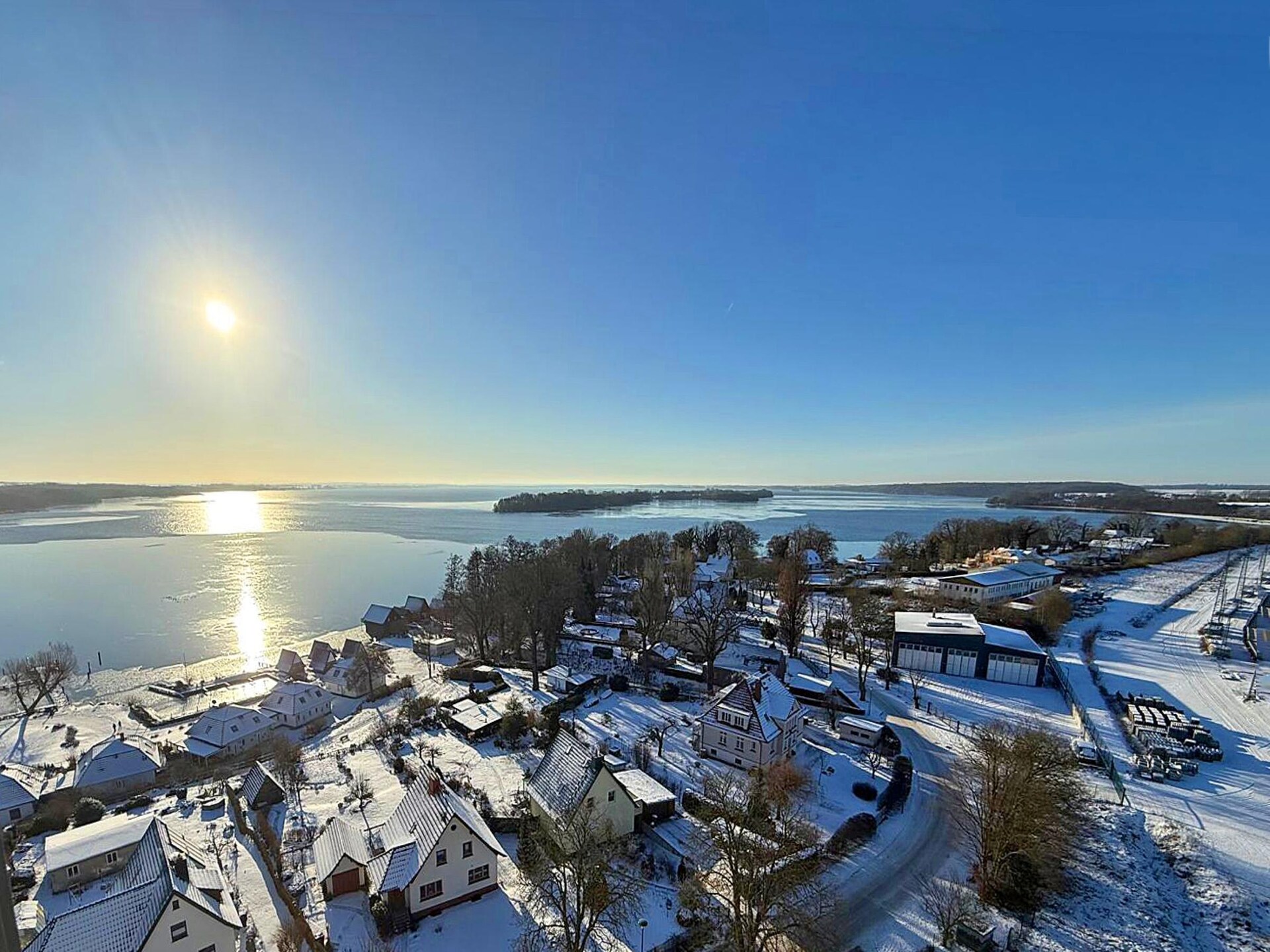 Kornloft Panorama Lake View 9: Luxe penthouse met uitzicht op Schwerinsee - foto 39