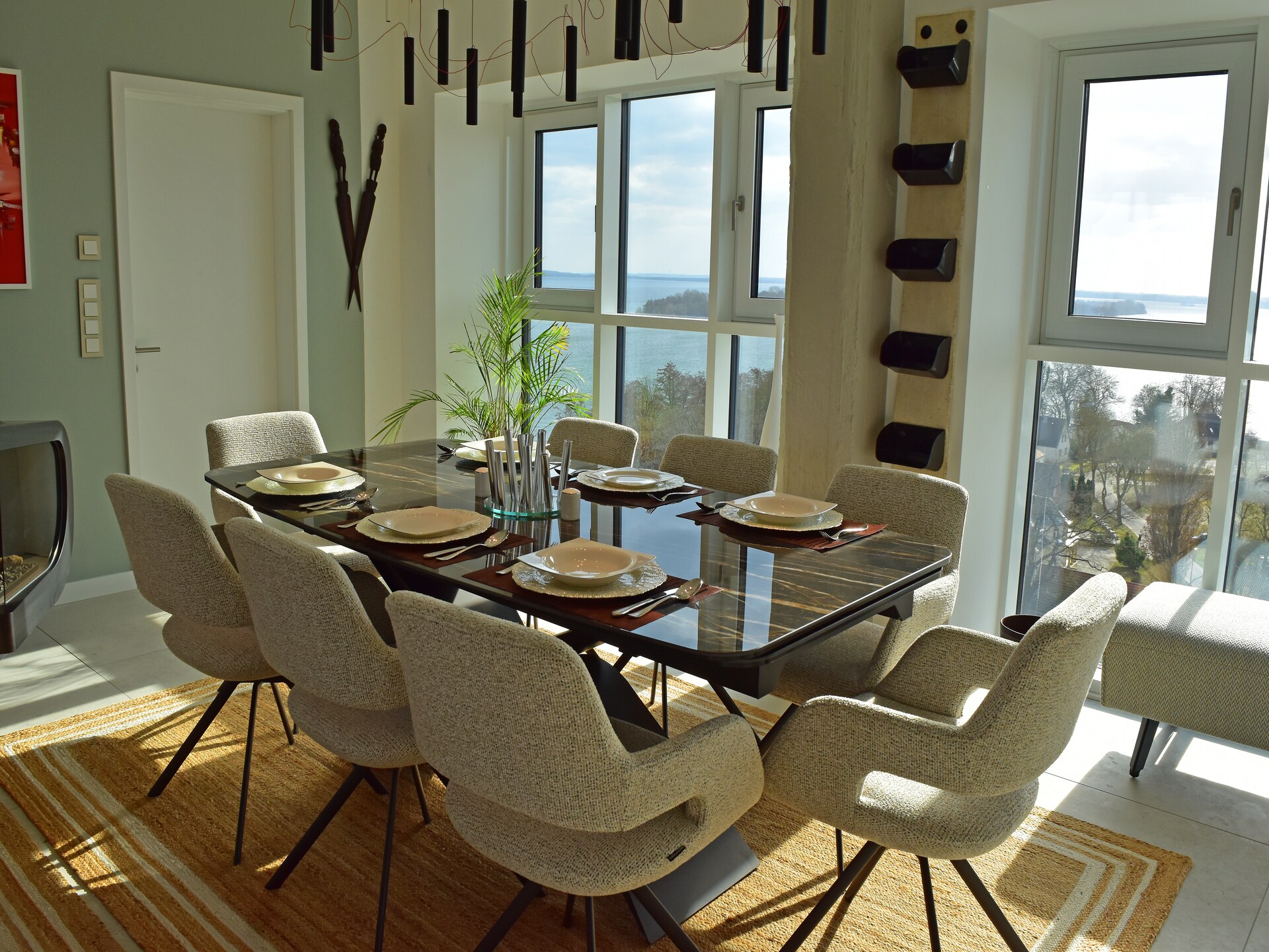 Kornloft Panorama Lake View 9: Luxe penthouse met uitzicht op Schwerinsee - foto 14
