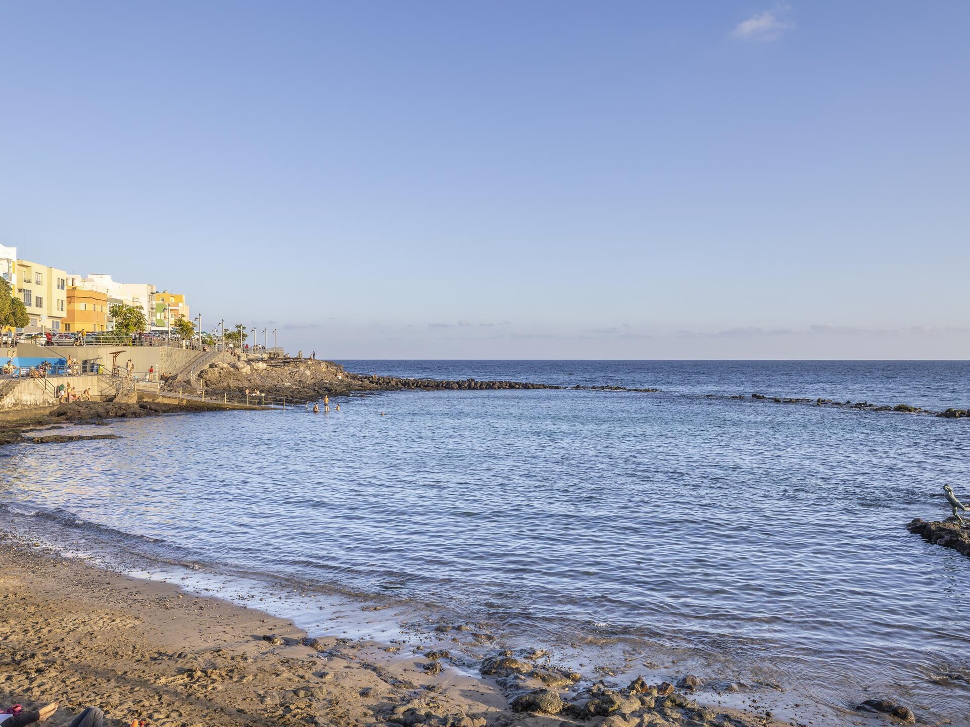 Comfortabel appartement in Arinaga, 600m van strand met dakterras - foto 37