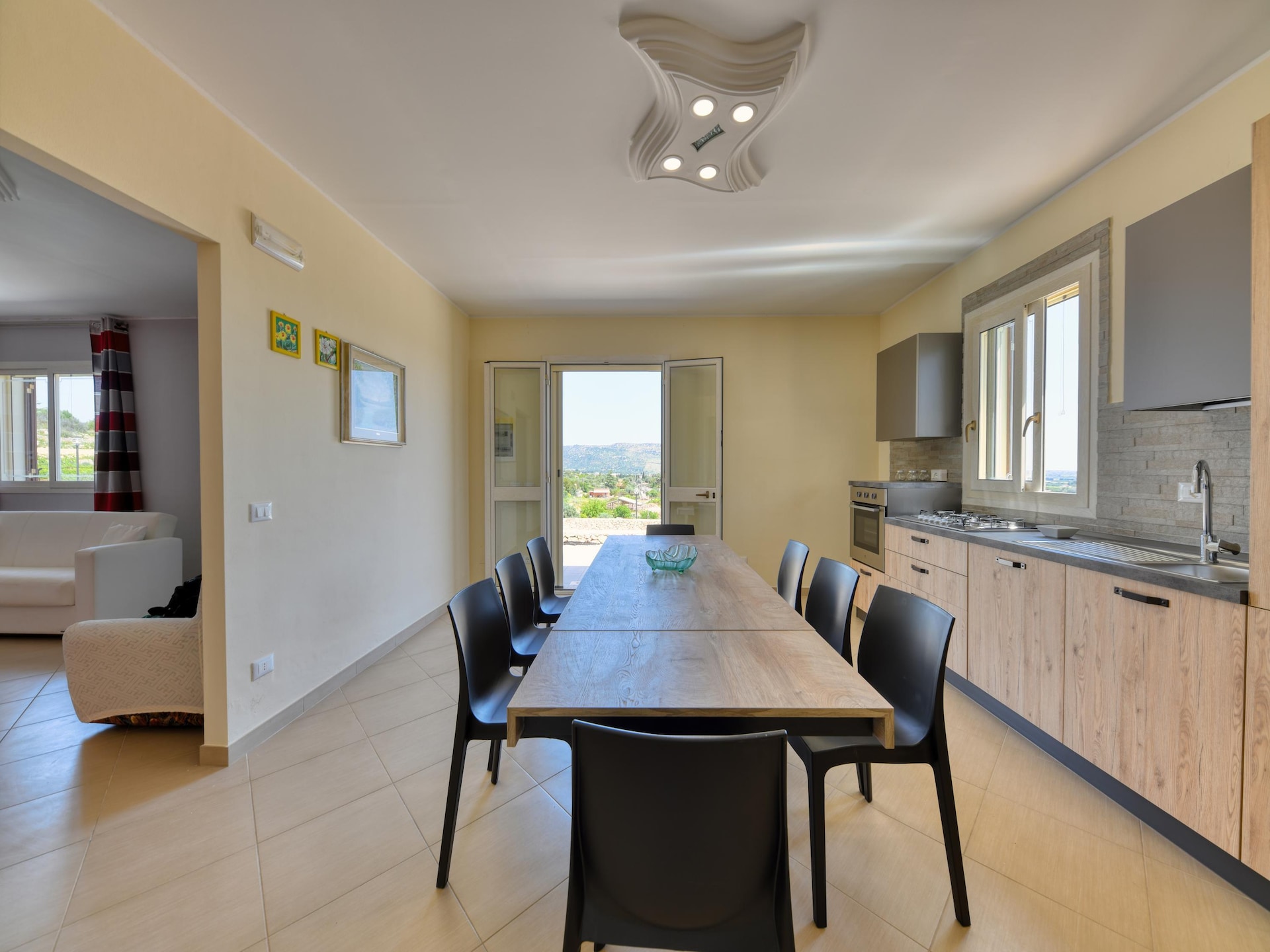 Privézwembad en weids uitzicht in vakantiehuis in Floridia - foto 17