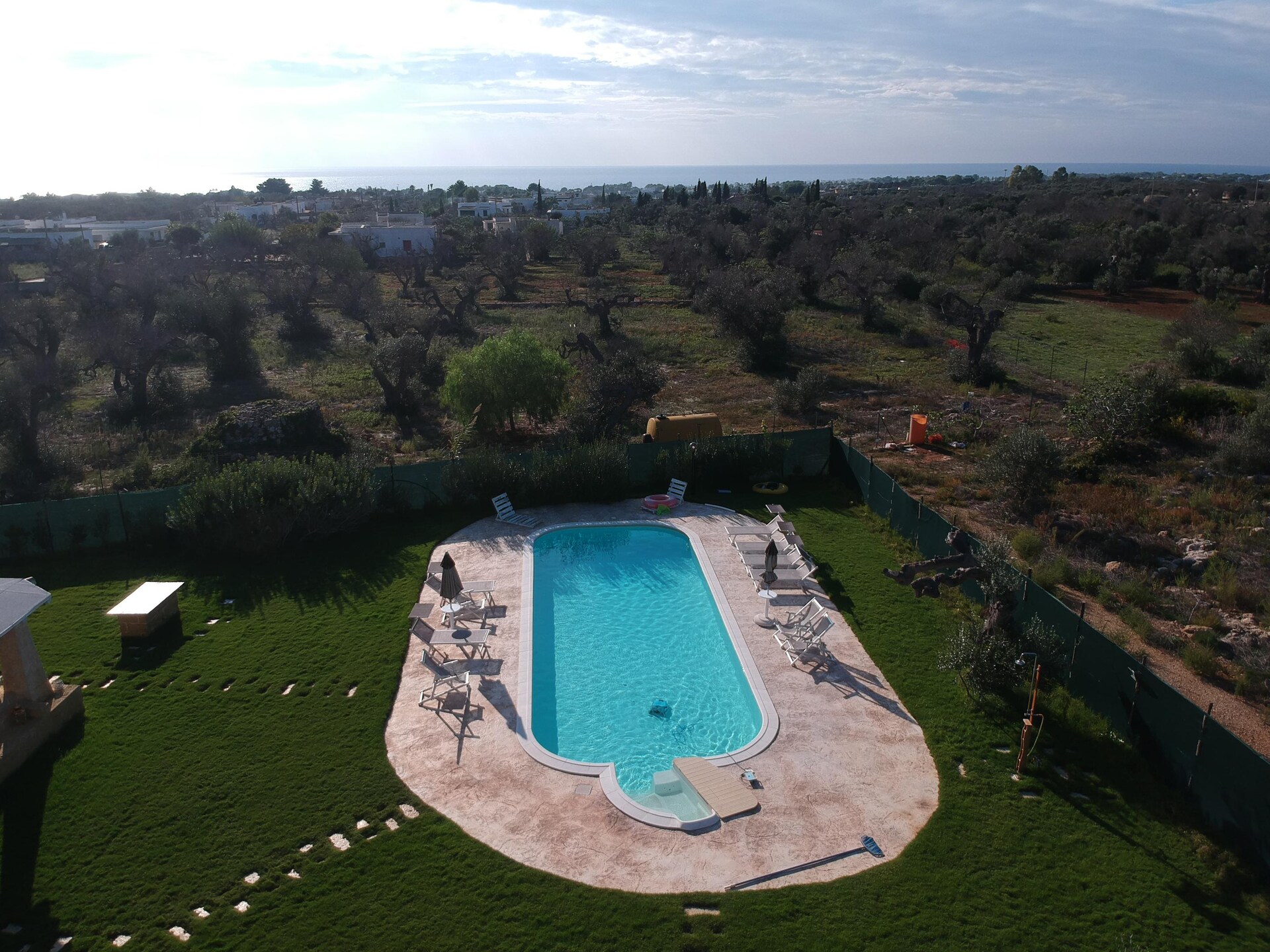 Vrijstaande trullo met privézwembad en jacuzzi op 1,5 km van zee in Racale - foto 142