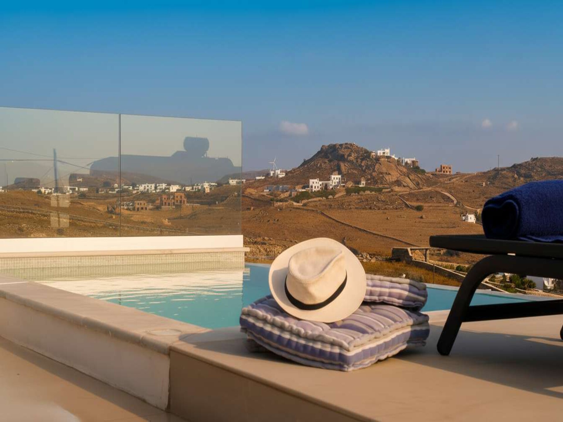 Luxe villa met privézwembad en panoramisch zeezicht in Kalafatis - foto 10