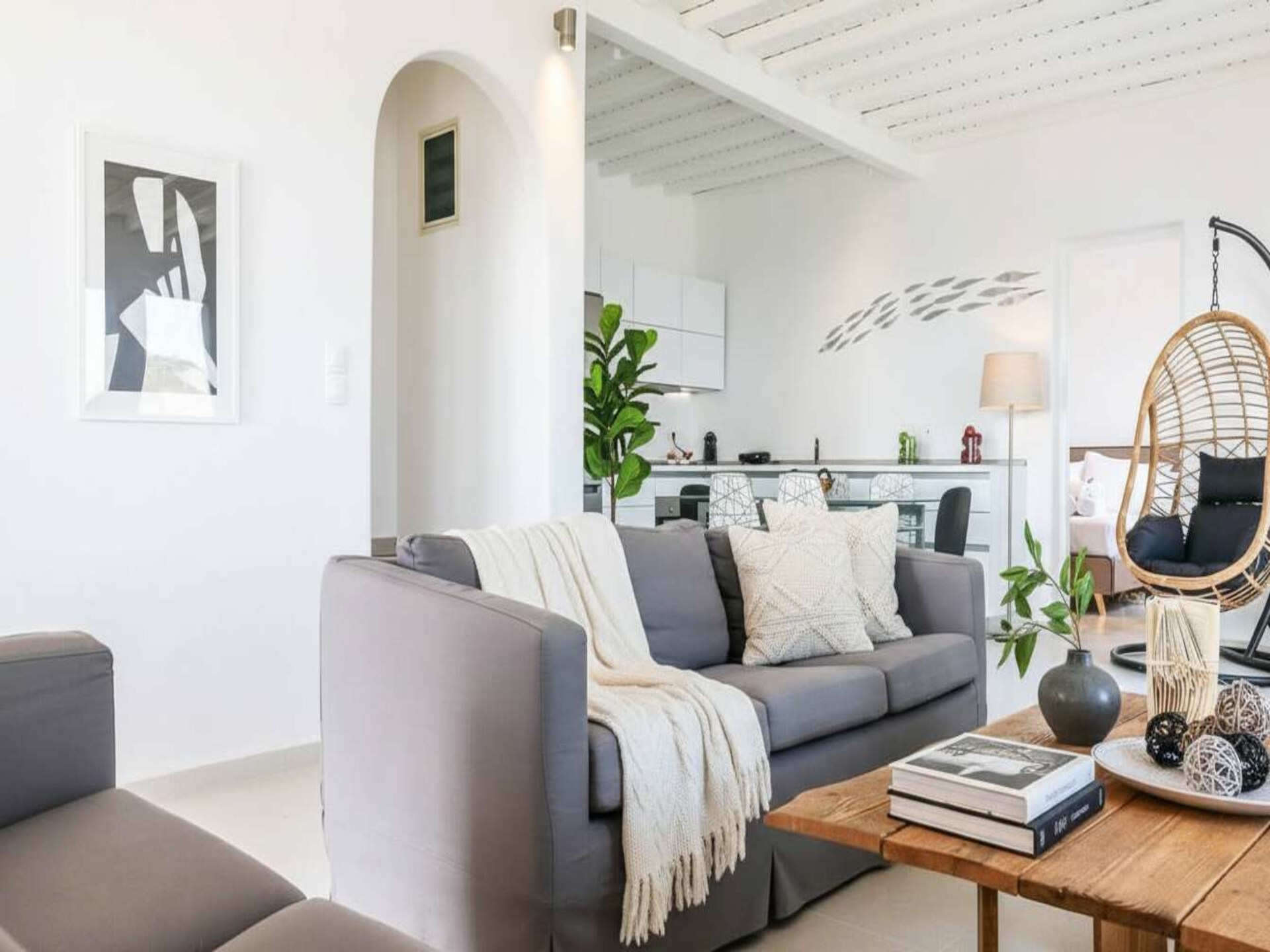 Luxe villa met privézwembad en panoramisch zeezicht in Kalafatis - foto 12