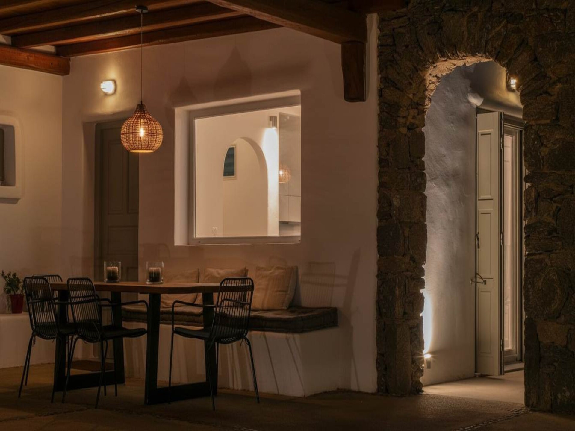 Luxe villa met privézwembad en panoramisch zeezicht in Kalafatis - foto 25