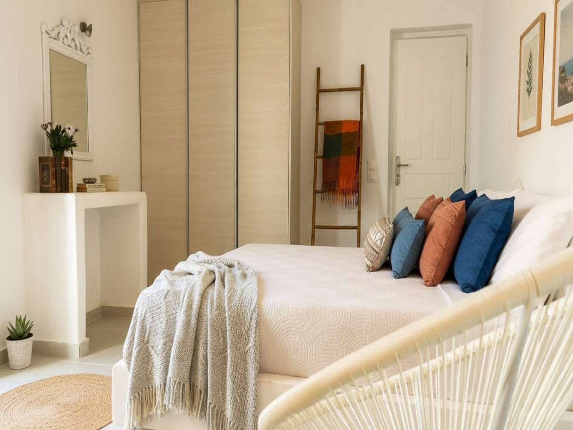 Luxe villa met privézwembad en panoramisch zeezicht in Kalafatis - foto 17