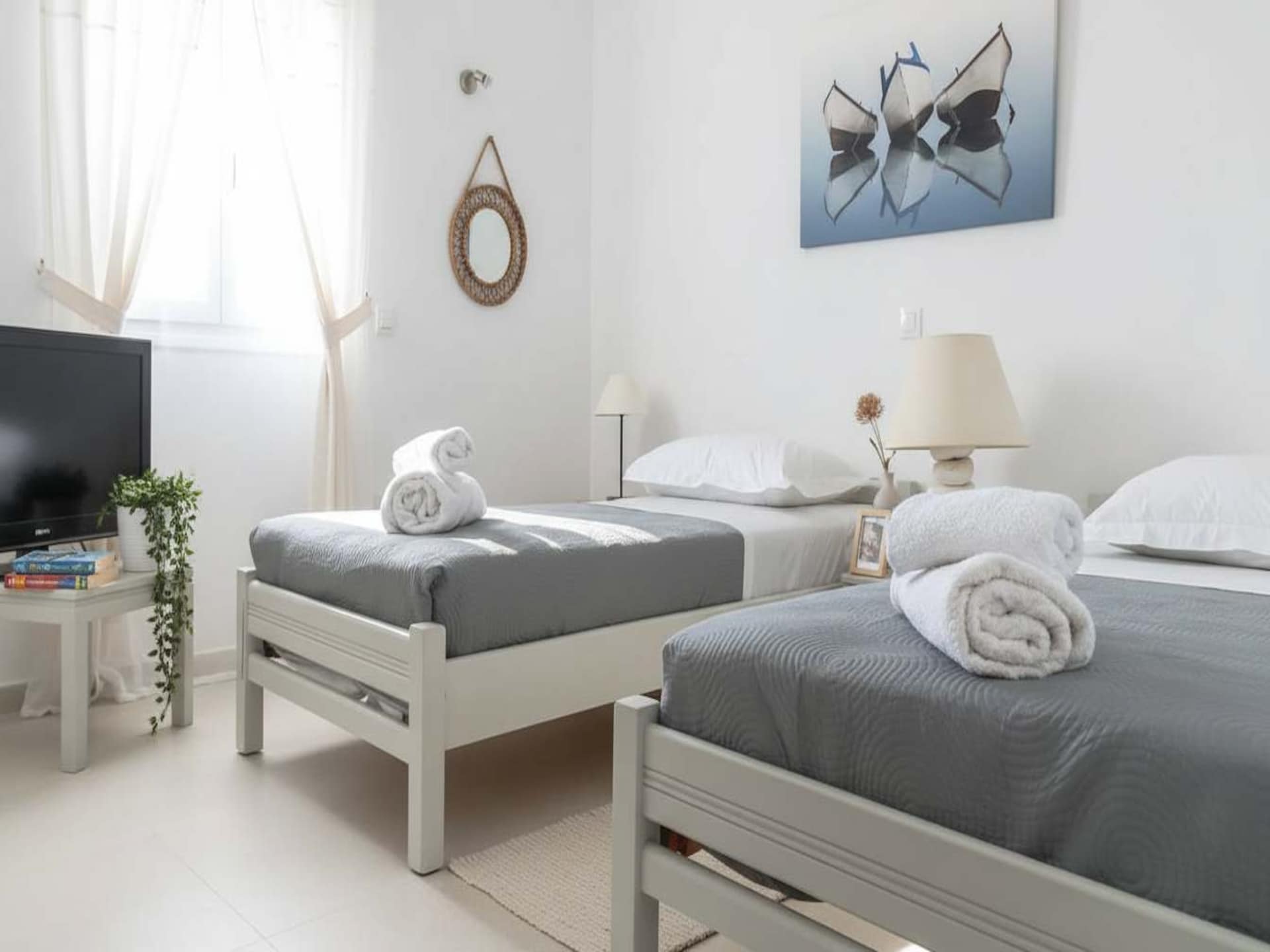Luxe villa met privézwembad en panoramisch zeezicht in Kalafatis - foto 18