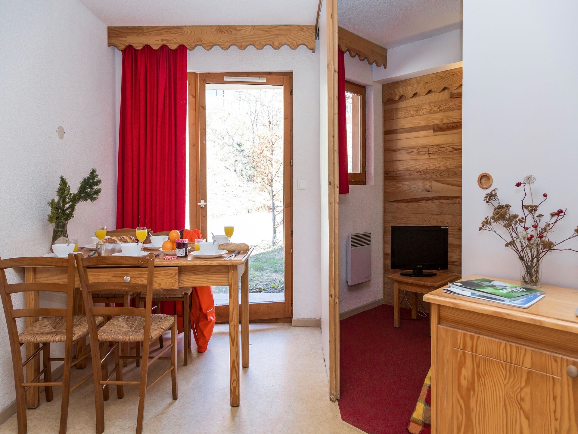 Sfeervol appartement L'Ecrin des Neiges 2 in Valmeinier - foto 9
