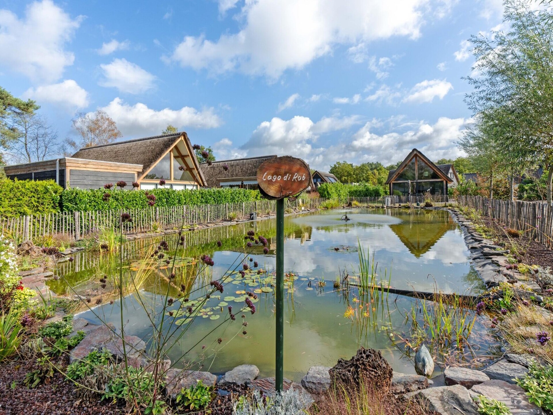 Luxe rietgedekte boerderij aan vijver met airconditioning in Baarle-Nassau - foto 17