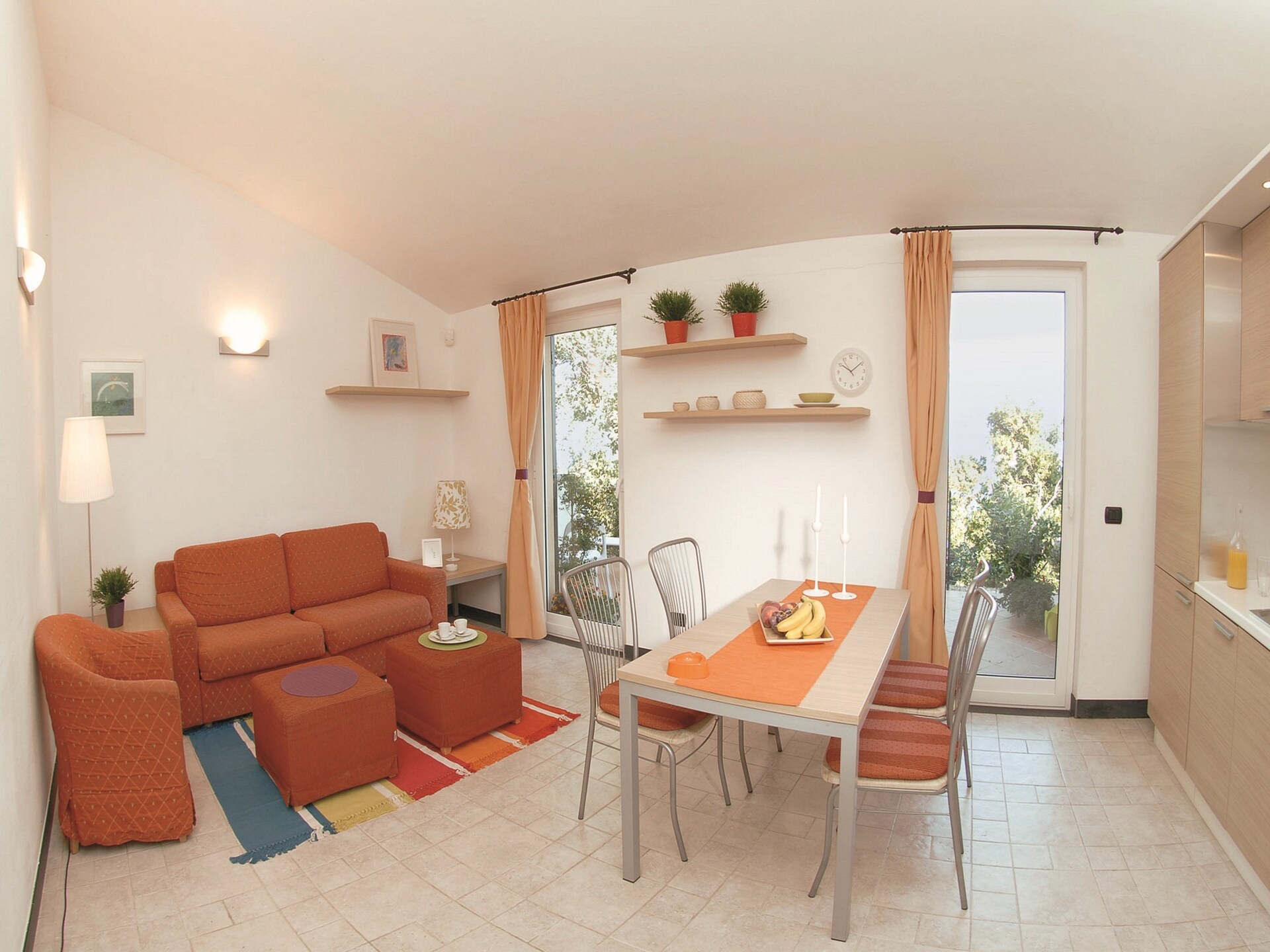 Twee-kamerappartement met zeezicht in Residence Villa Beuca, Cogoleto - foto 13