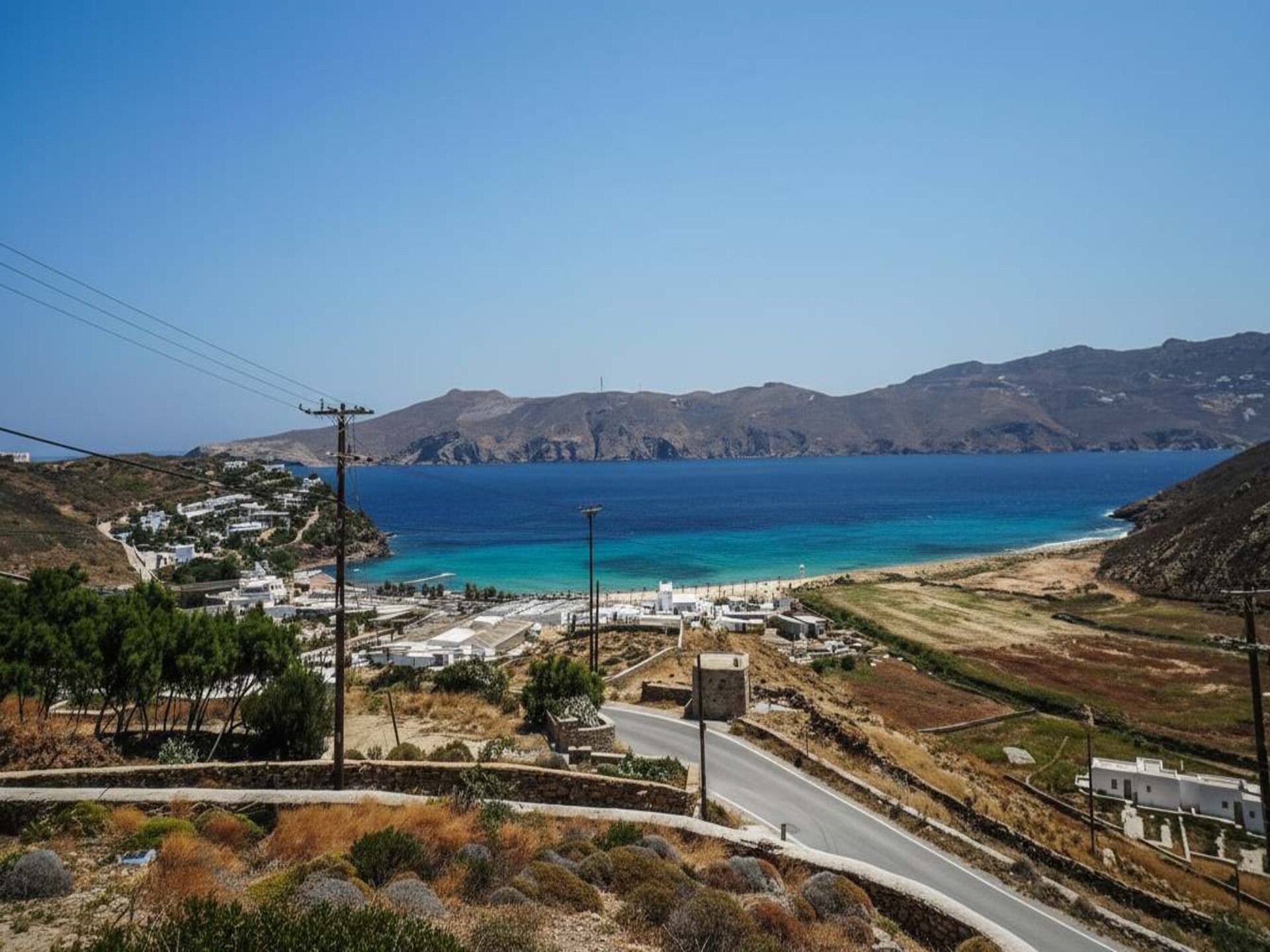Elegante villa met privézwembad en panoramisch uitzicht op Panormos Baai - foto 27