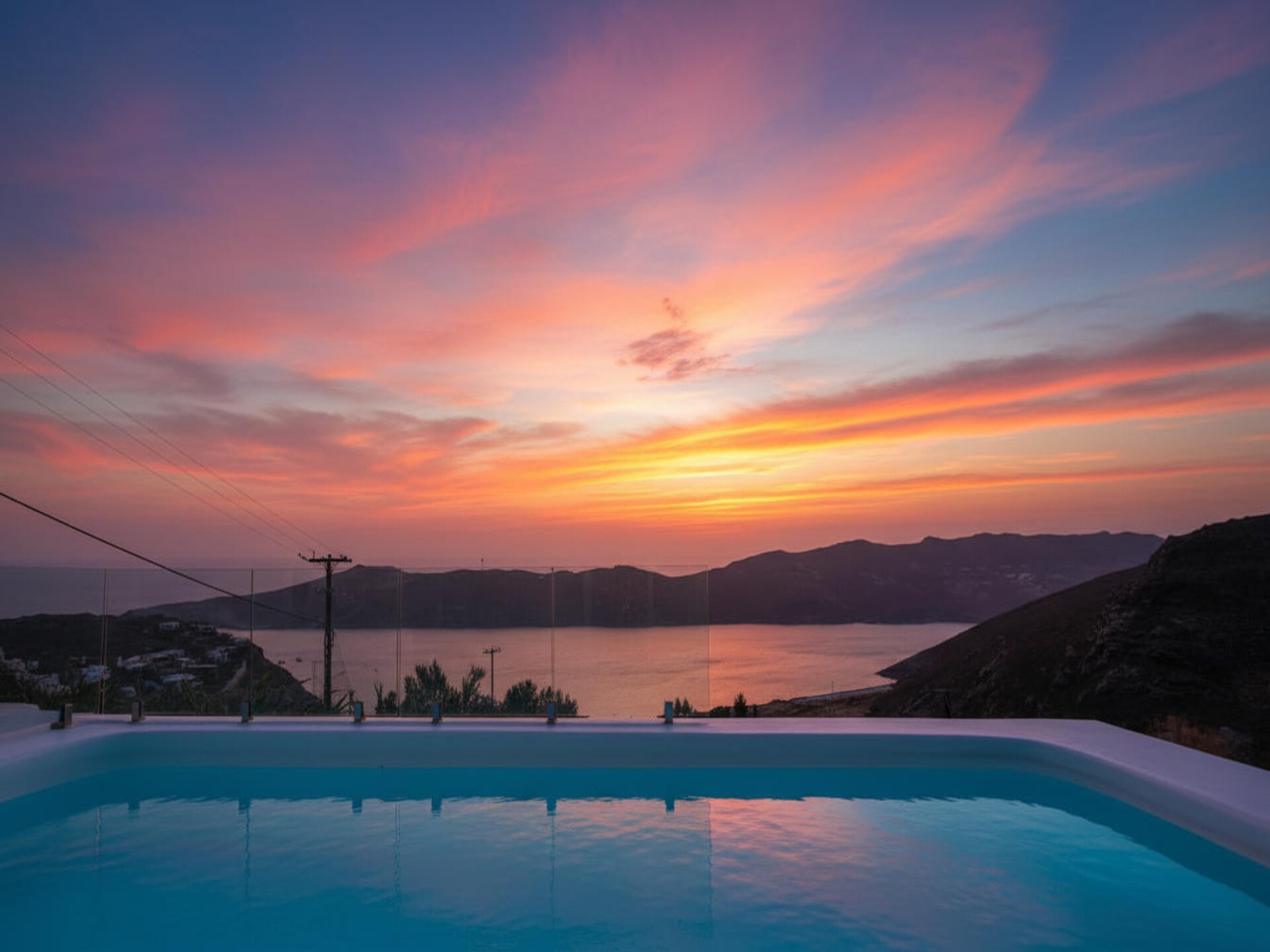 Elegante villa met privézwembad en panoramisch uitzicht op Panormos Baai - foto 7