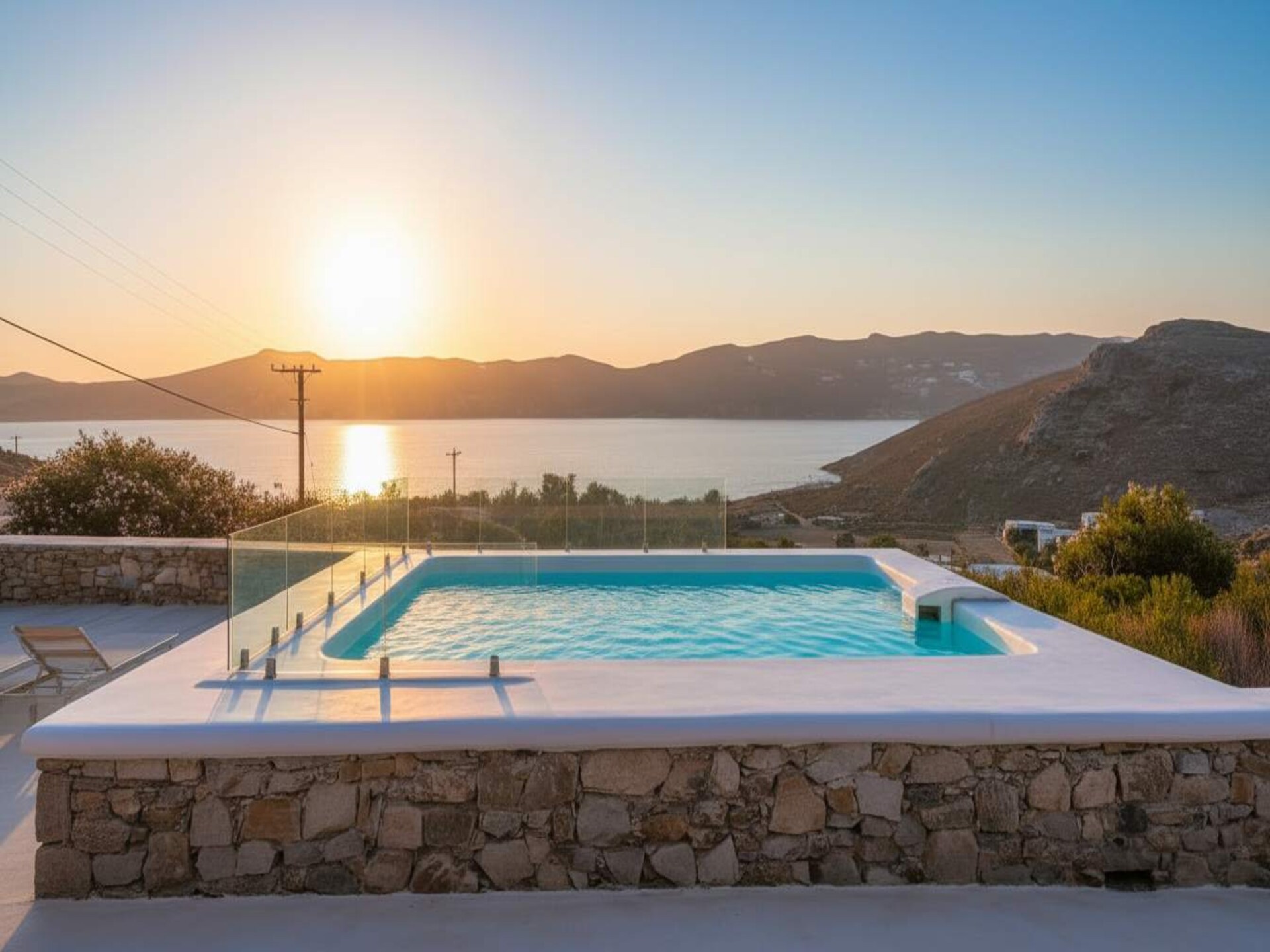 Elegante villa met privézwembad en panoramisch uitzicht op Panormos Baai - foto 8