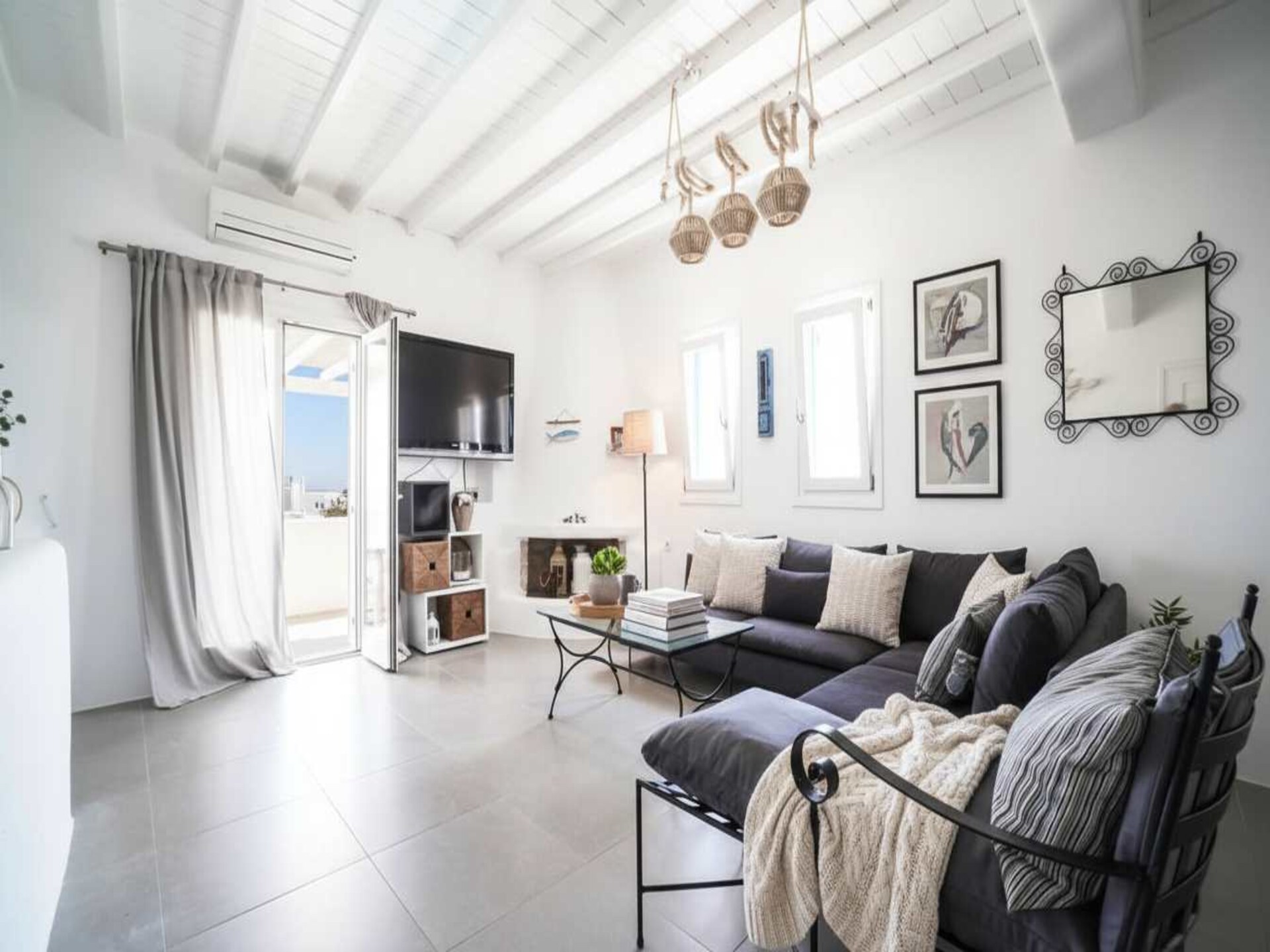 Elegante villa met privézwembad en panoramisch uitzicht op Panormos Baai - foto 13