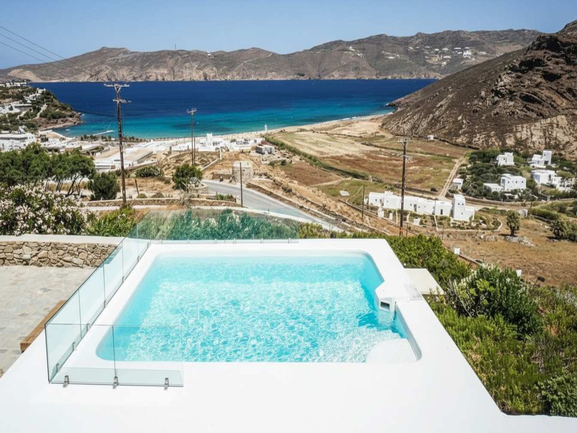 Elegante villa met privézwembad en panoramisch uitzicht op Panormos Baai - foto 11