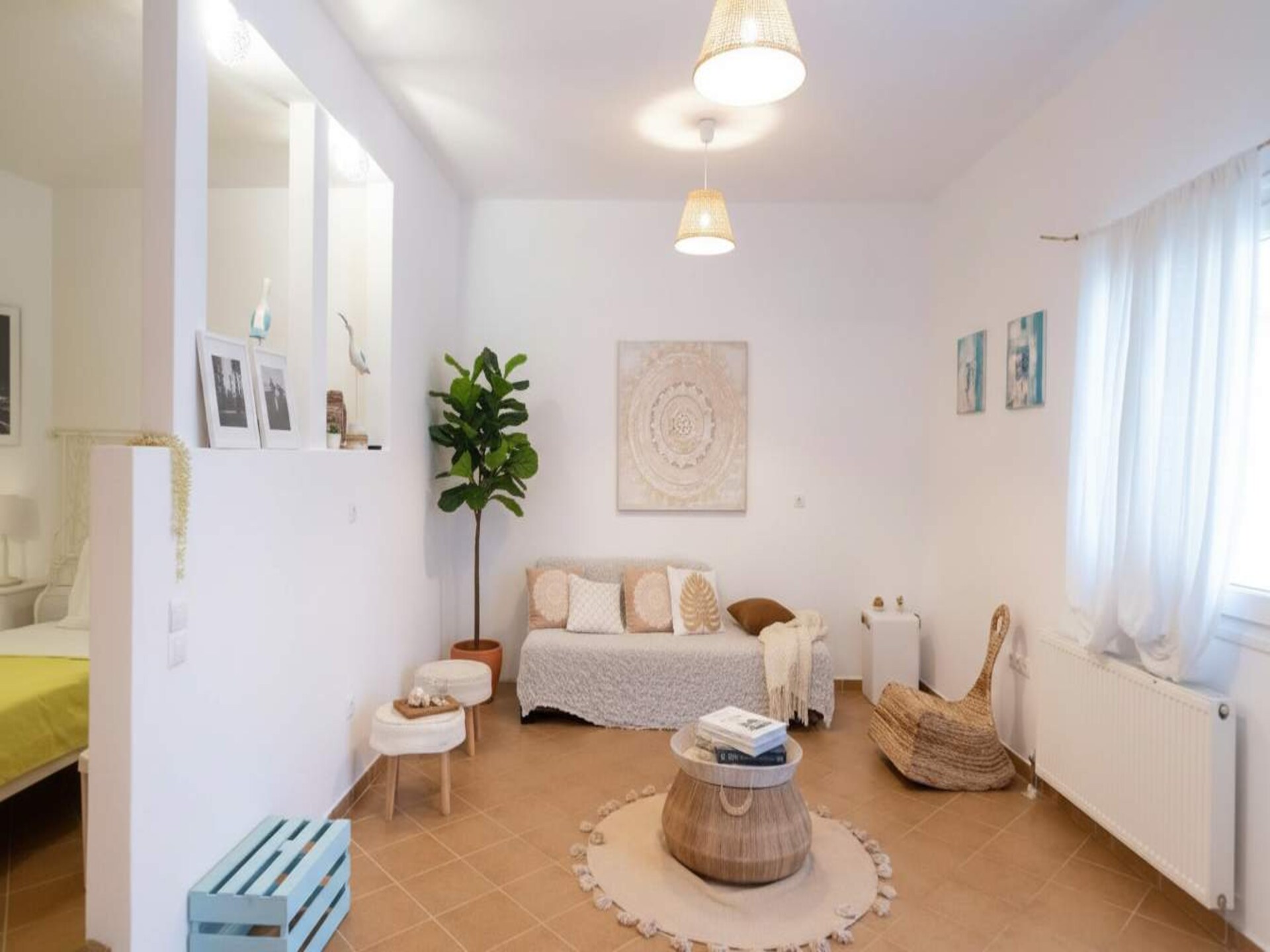 Authentiek Mykonos: Ruim appartement met 3 badkamers in Ano Mera - foto 9