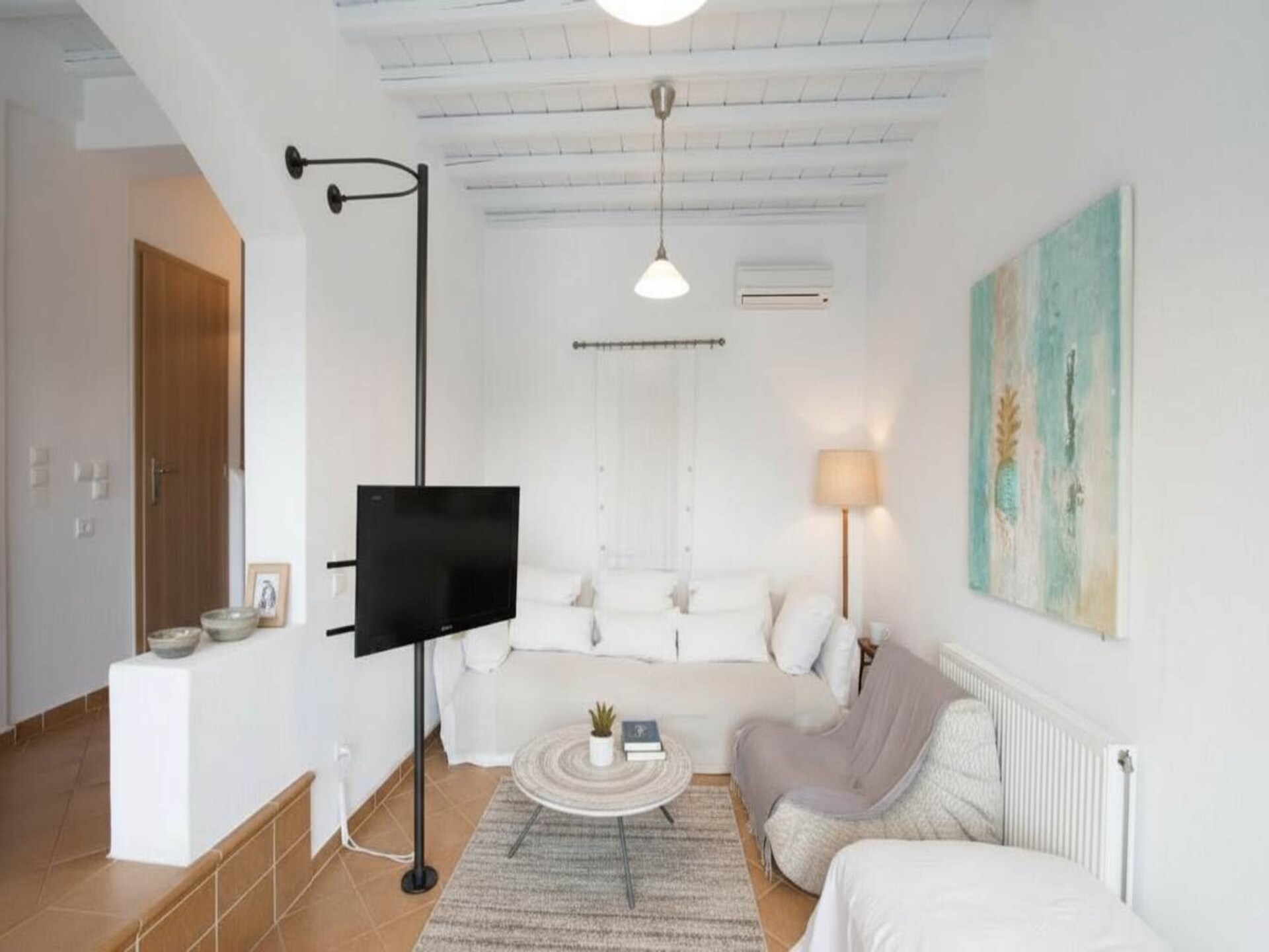 Authentiek Mykonos: Ruim appartement met 3 badkamers in Ano Mera - foto 10