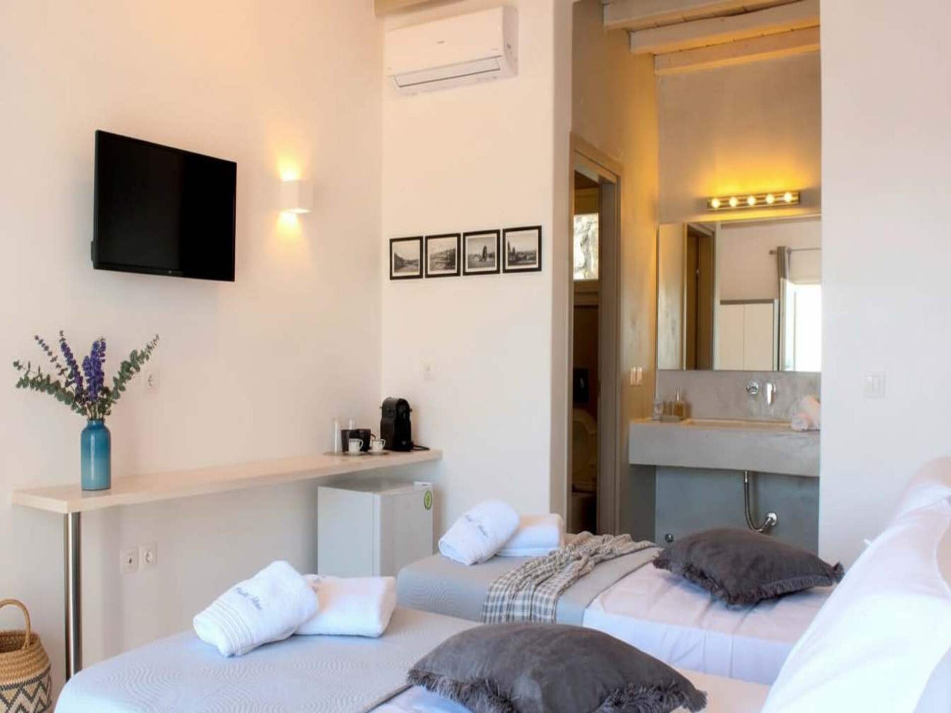 Lichtvilla met privézwembad bij Kalafatis, Mykonos - foto 9