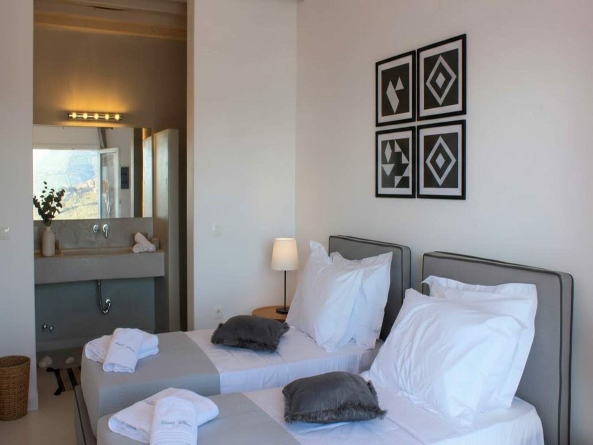 Lichtvilla met privézwembad bij Kalafatis, Mykonos - foto 11