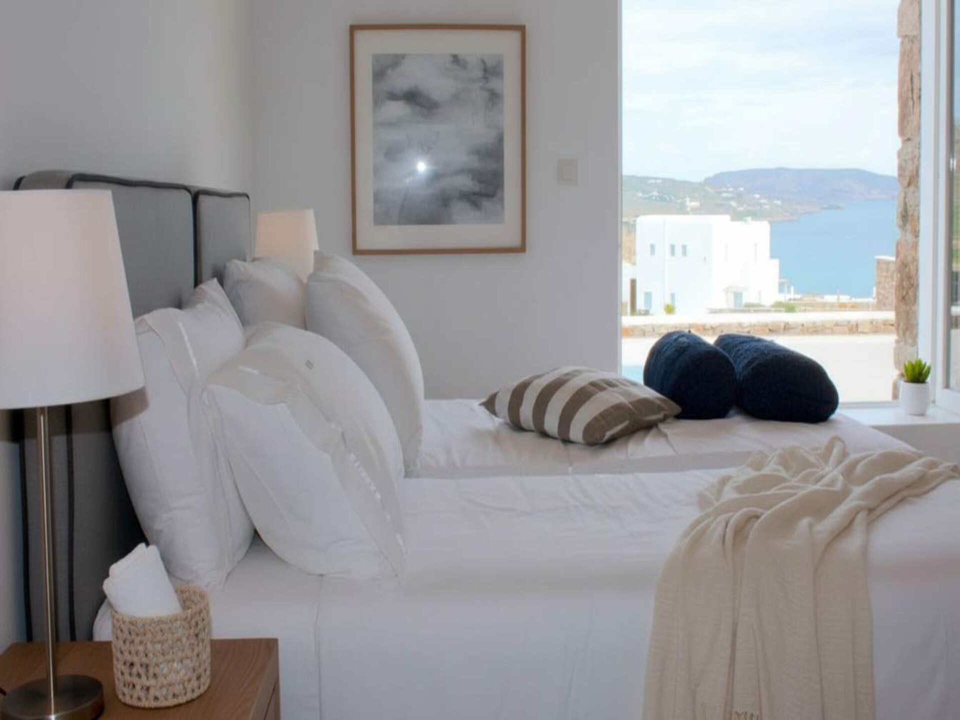 Lichtvilla met privézwembad bij Kalafatis, Mykonos - foto 12
