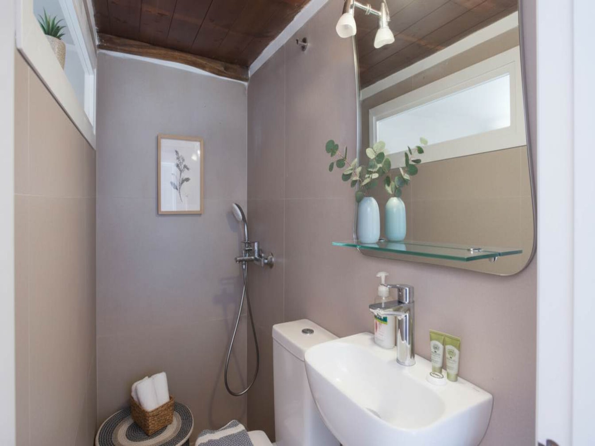 Elegant appartement in Ornos met gedeeld zwembad en zeezicht - foto 14