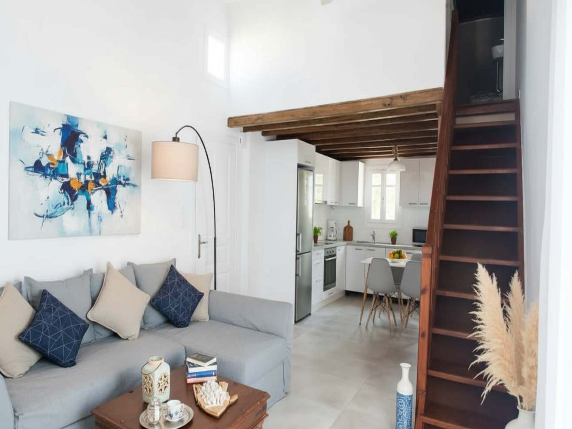 Elegant appartement in Ornos met gedeeld zwembad en zeezicht - foto 7