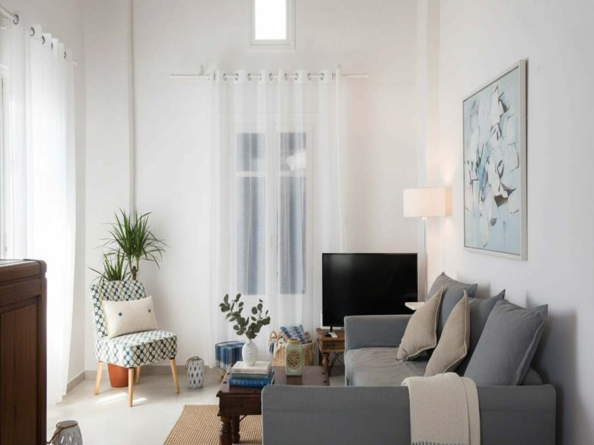 Elegant appartement in Ornos met gedeeld zwembad en zeezicht - foto 13