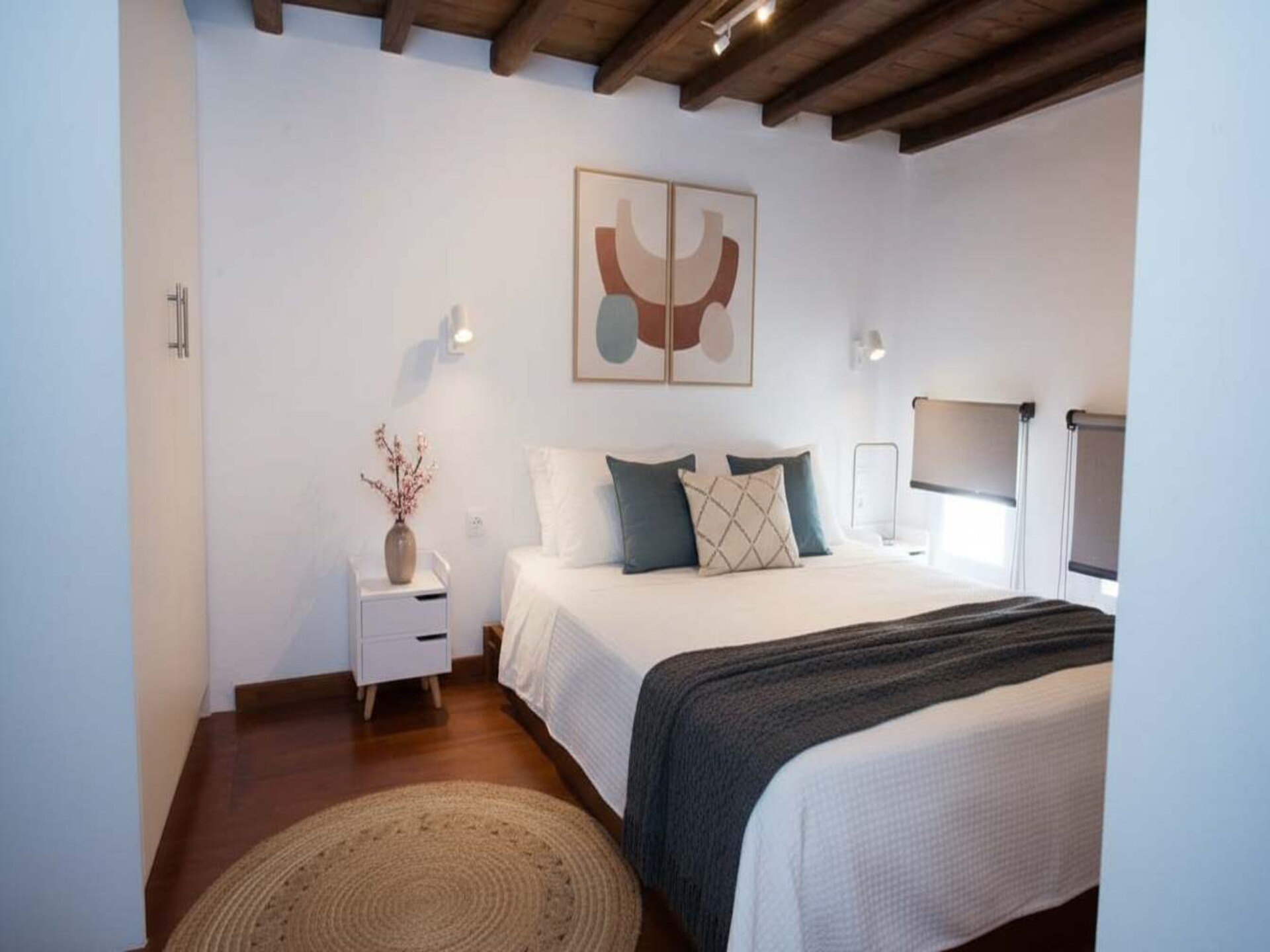 Elegant appartement in Ornos met gedeeld zwembad en zeezicht - foto 12