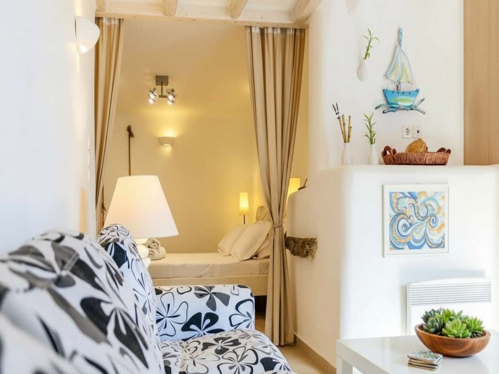 Luxe appartement met privézwembad in authentiek Ano Mera, Mykonos - foto 14