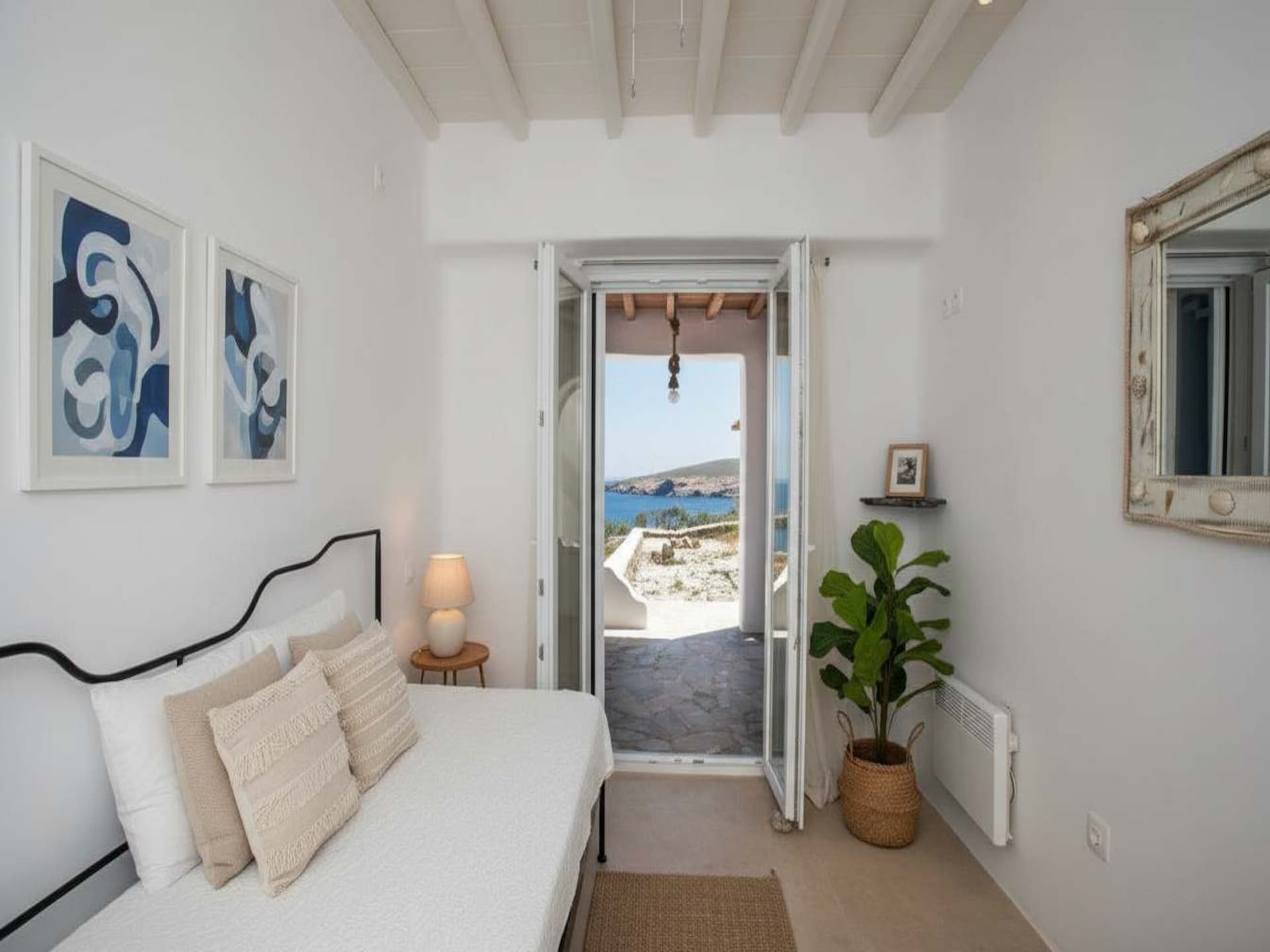 Ruim appartement met zeezicht in Agios Sostis, Mikonos - foto 14