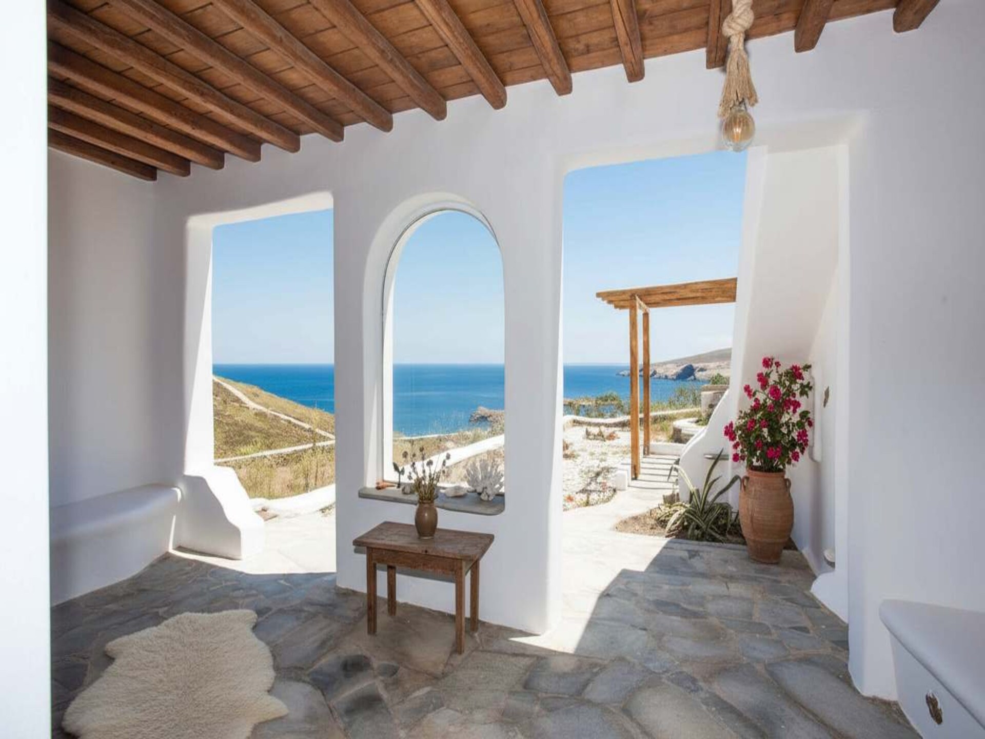 Ruim appartement met zeezicht in Agios Sostis, Mikonos - foto 17