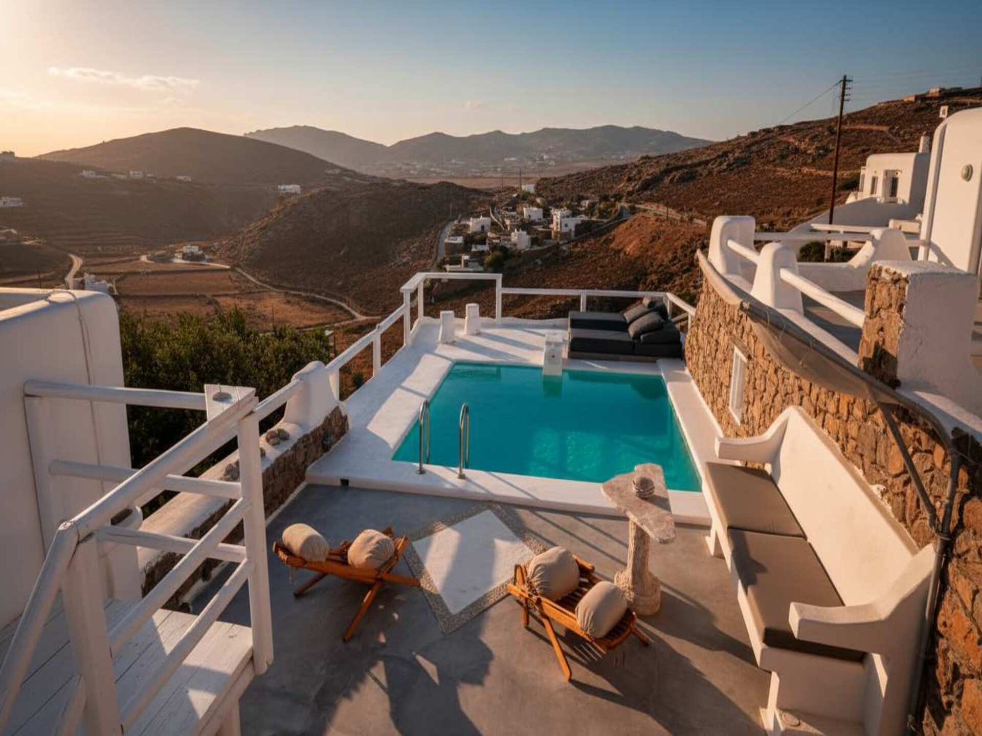 Elegante villa met privézwembad en panoramisch zeezicht bij Panormos Bay - foto 10