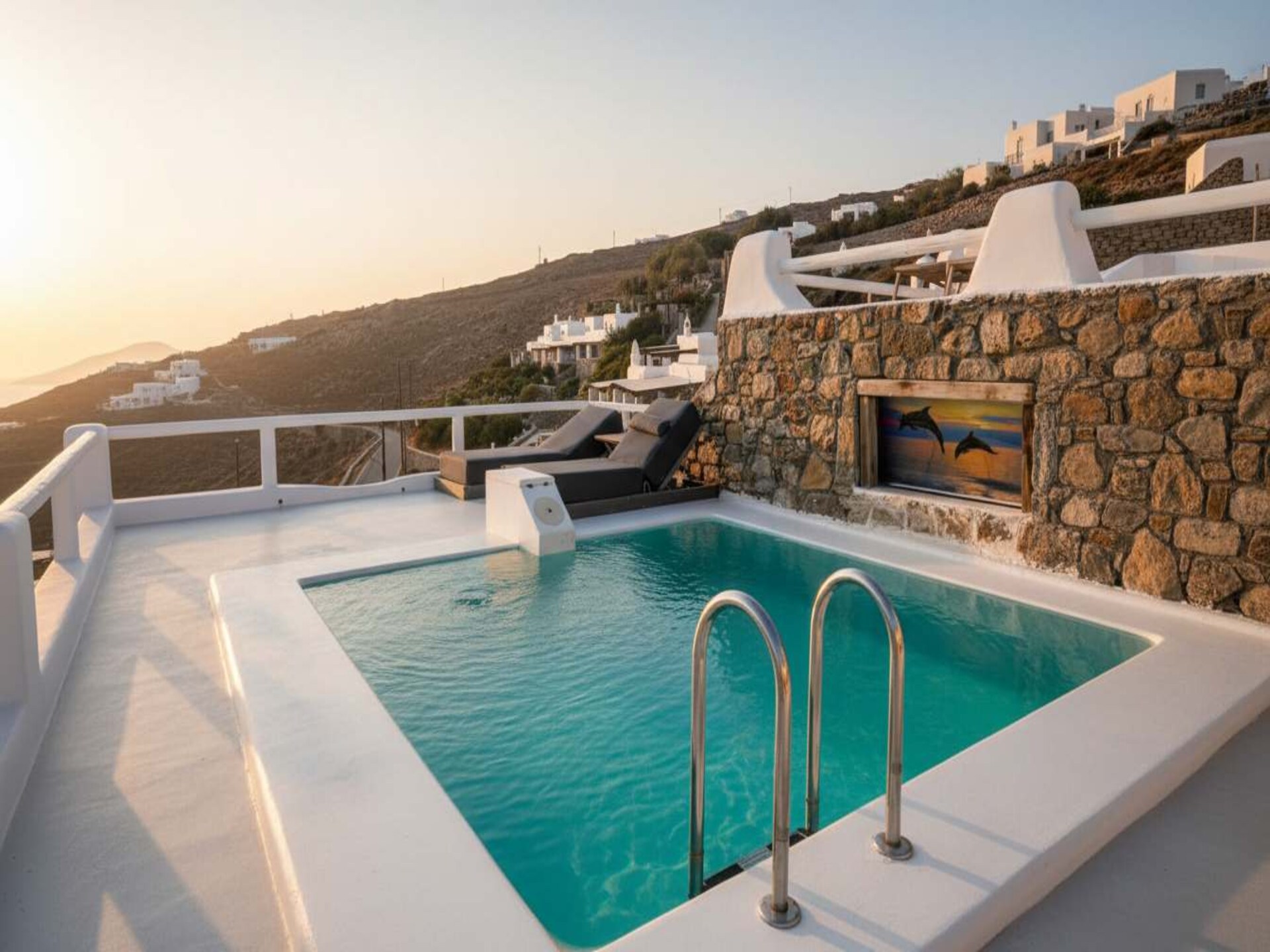Elegante villa met privézwembad en panoramisch zeezicht bij Panormos Bay - foto 8