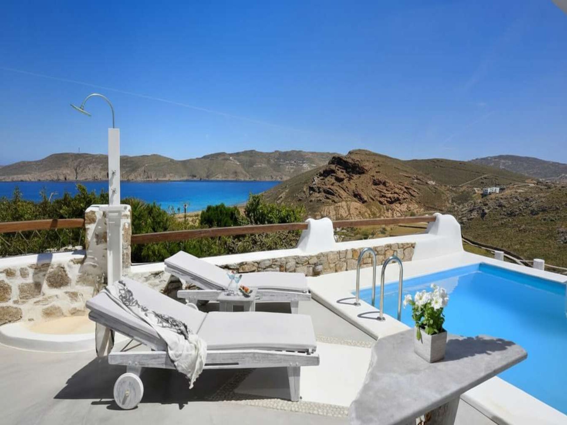 Elegante villa met privézwembad en panoramisch zeezicht bij Panormos Bay - foto 13