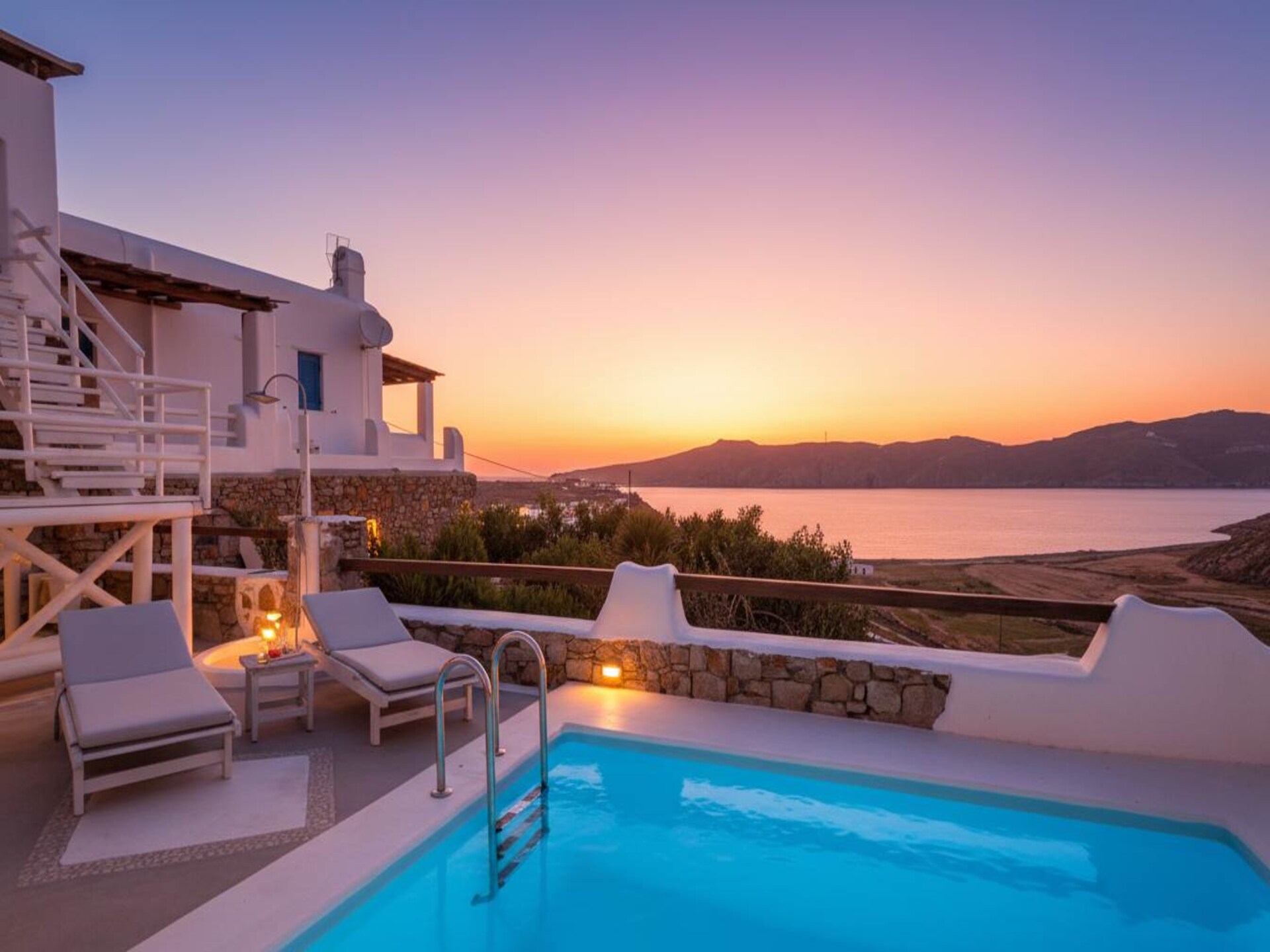 Elegante villa met privézwembad en panoramisch zeezicht bij Panormos Bay - foto 15