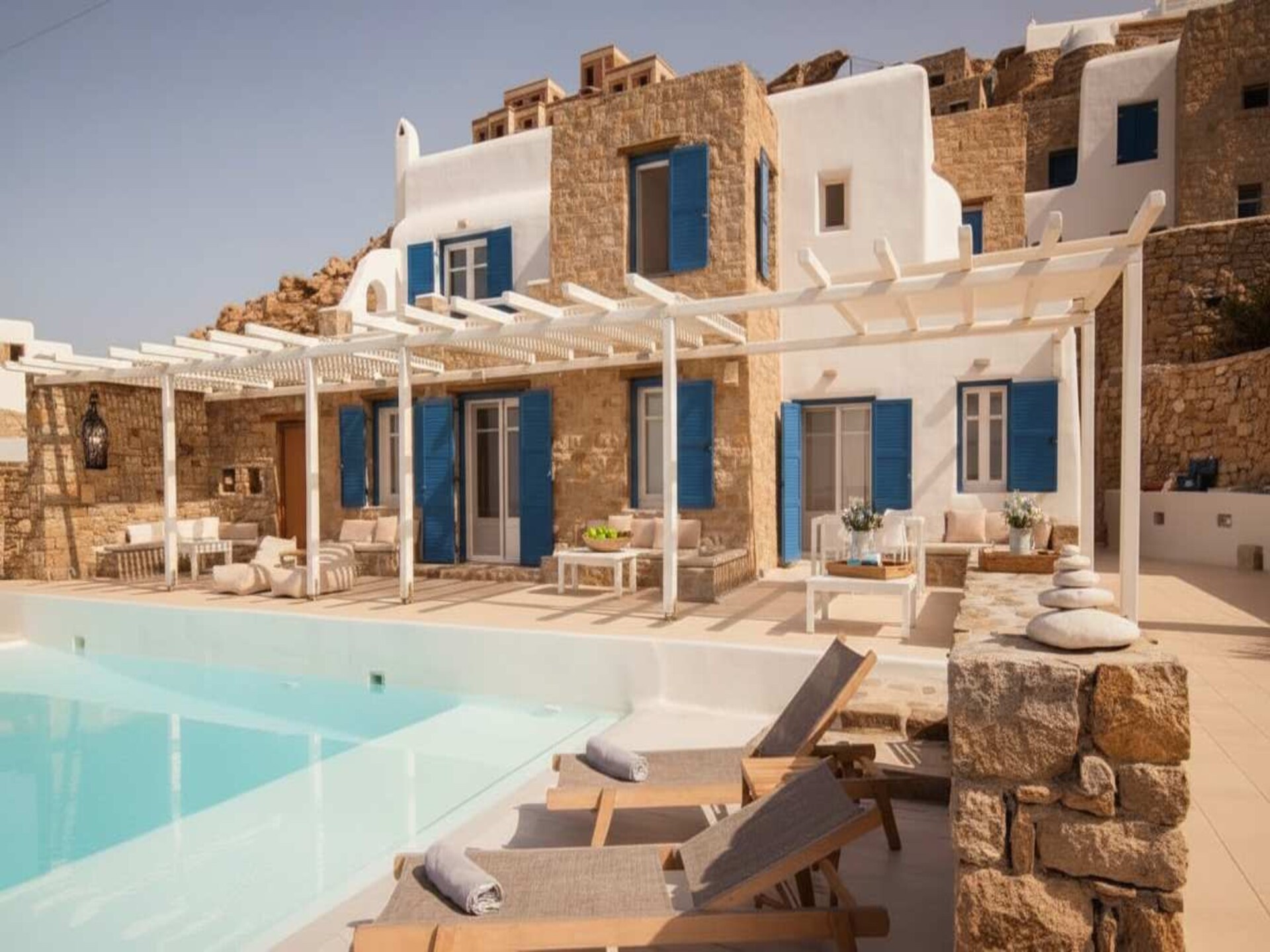 Moderne villa op Mykonos met privézwembad voor 8 gasten - foto 6