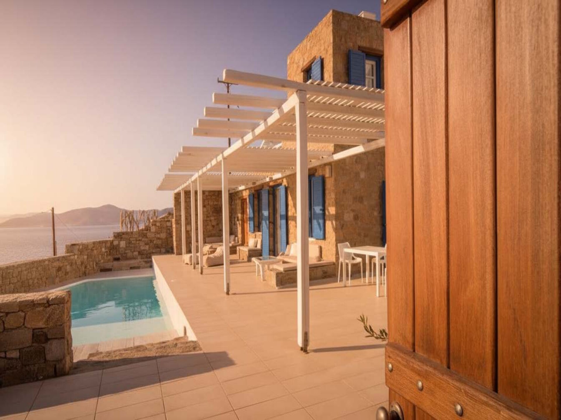 Moderne villa op Mykonos met privézwembad voor 8 gasten - foto 11