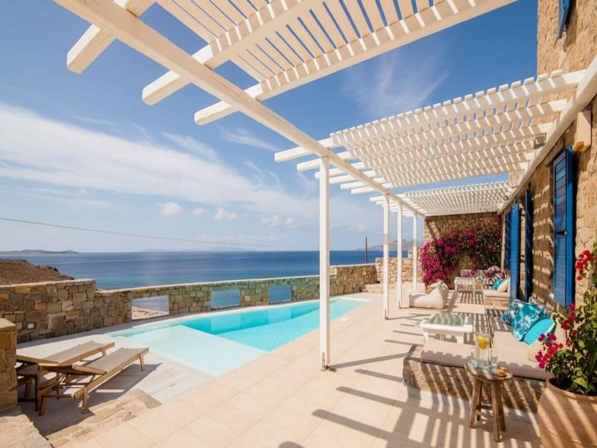 Moderne villa op Mykonos met privézwembad voor 8 gasten - foto 14