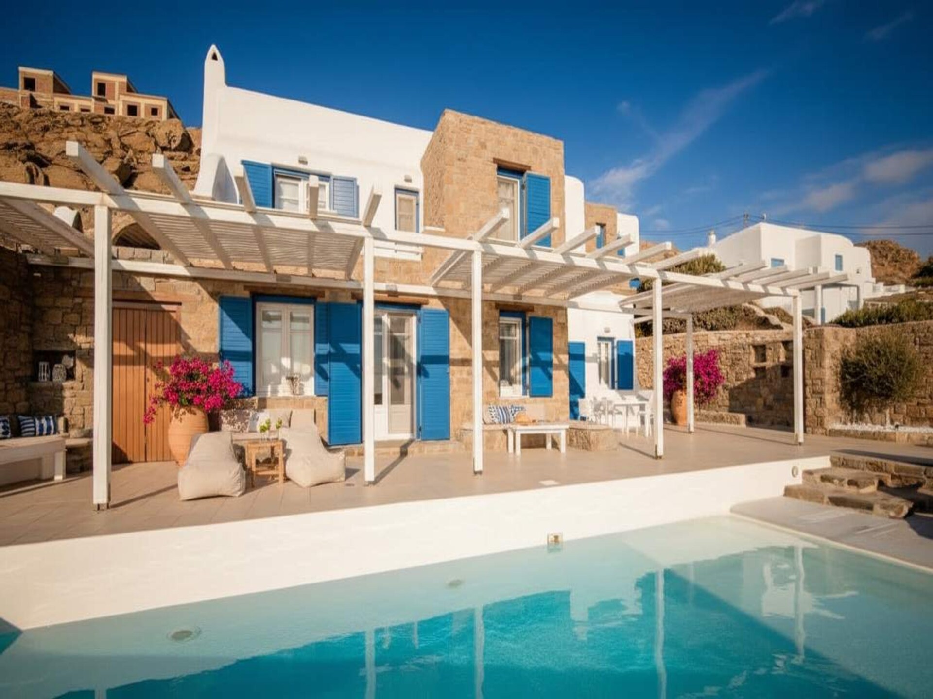 Moderne villa op Mykonos met privézwembad voor 8 gasten - foto 7