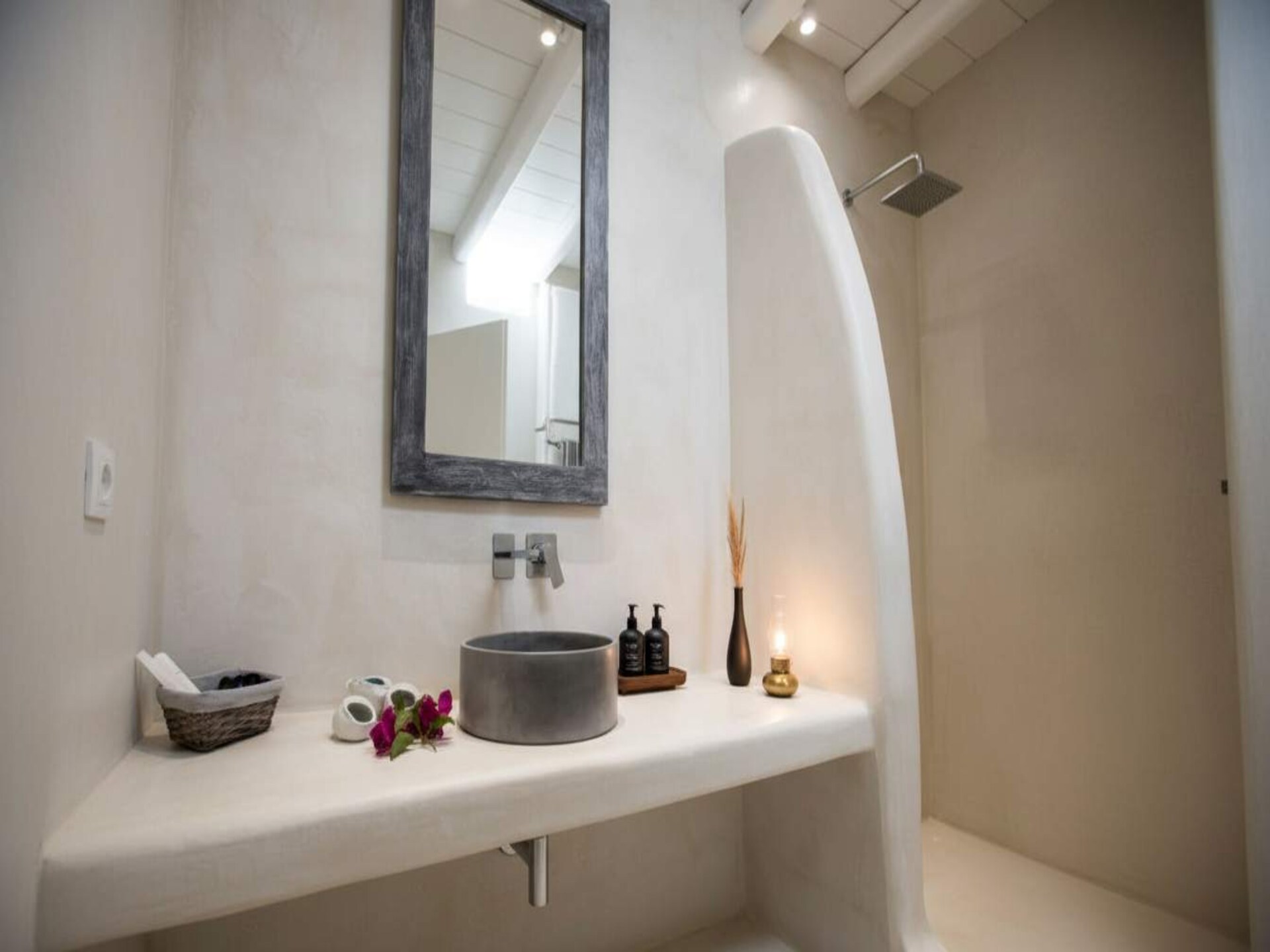 Romantische suite met jacuzzi en zeezicht in Choulakia, Mykonos - foto 11