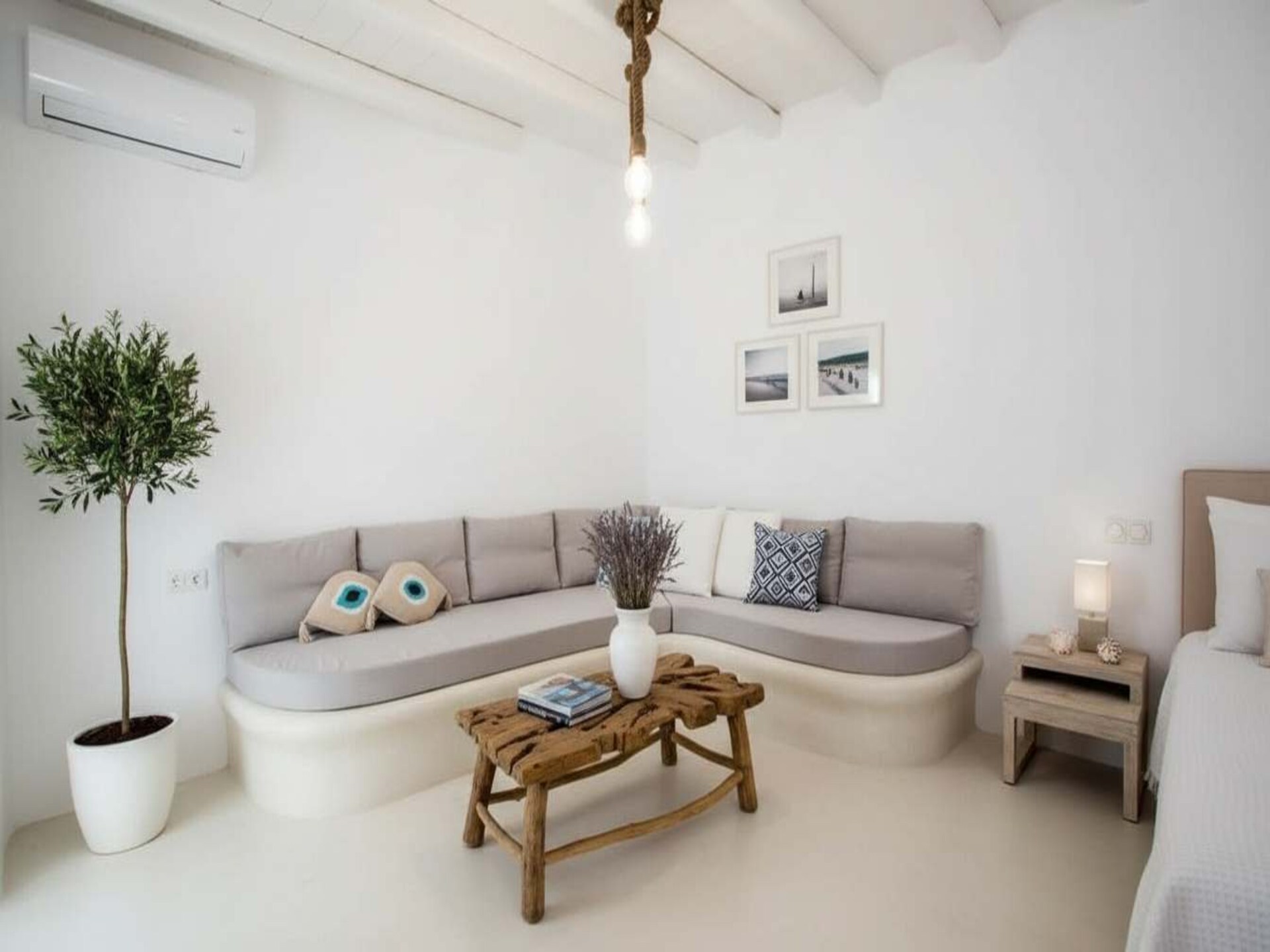 Romantische suite met jacuzzi en zeezicht in Choulakia, Mykonos - foto 9