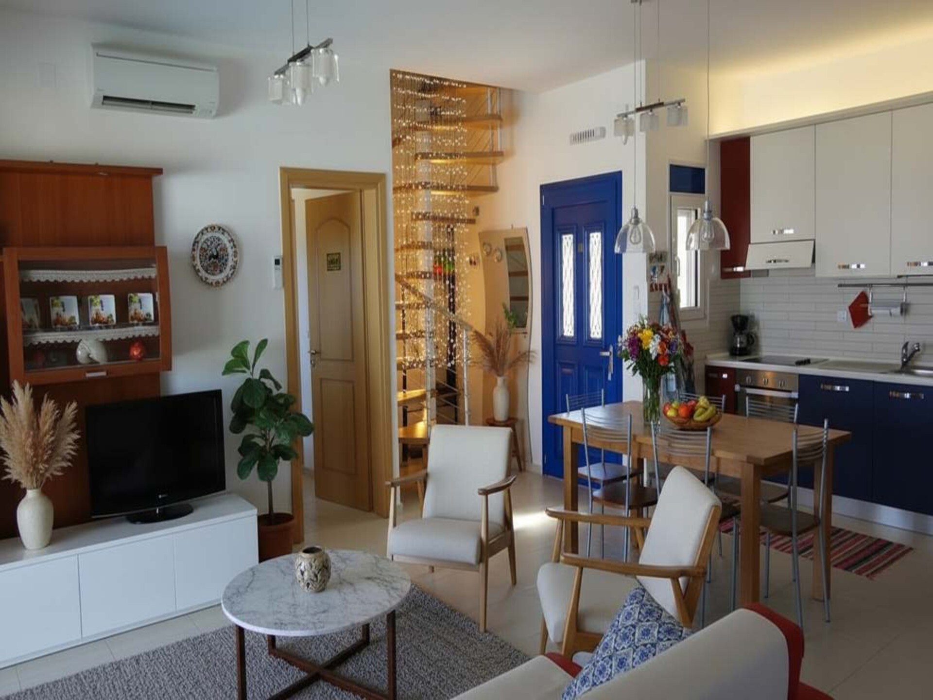 Luxe villa met privézwembad en panoramisch uitzicht op zee en bergen in Kalathos - foto 12