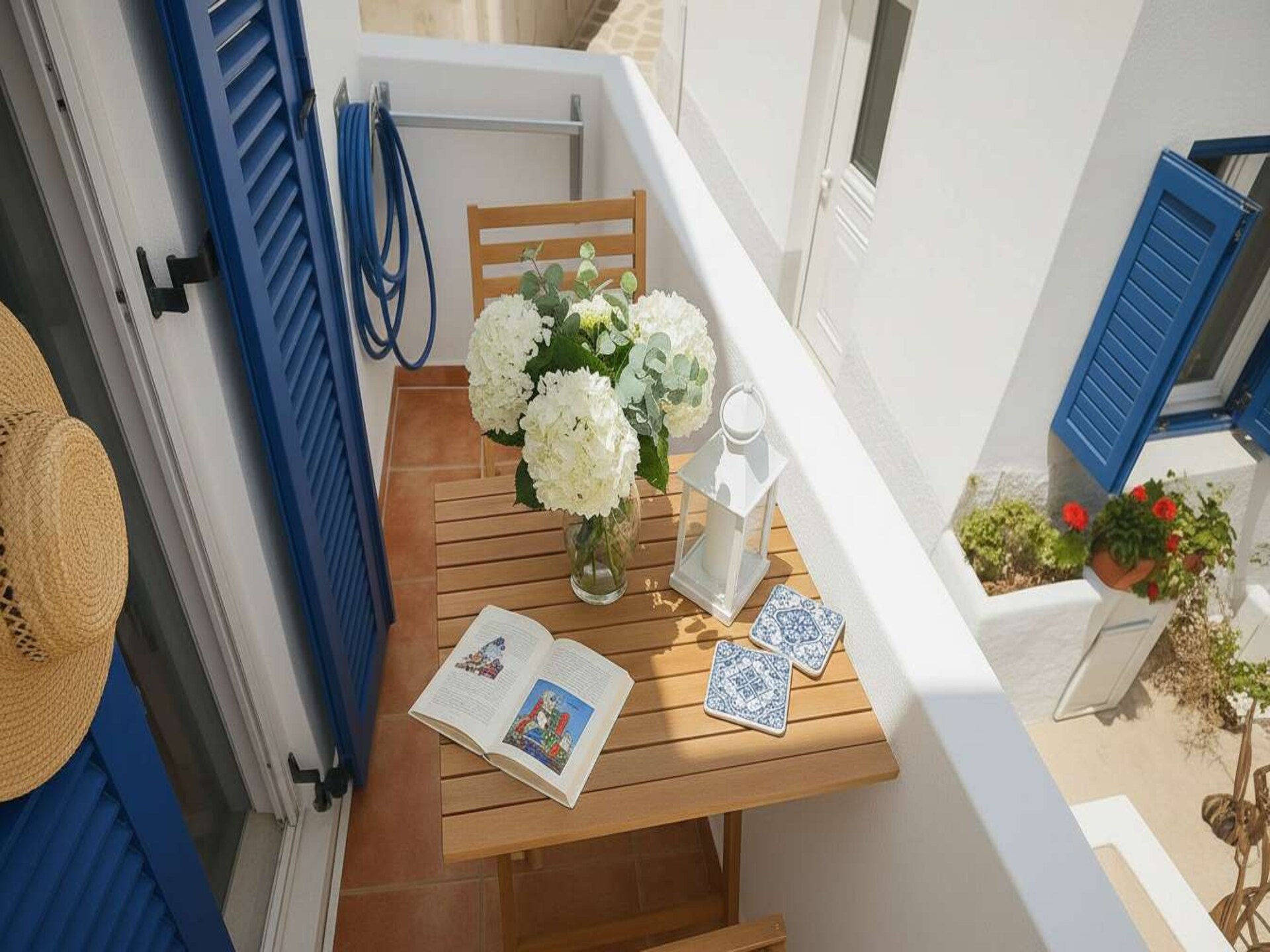 Authentiek Cycladisch Appartement met Balkon in Lefkes, Paros - foto 16