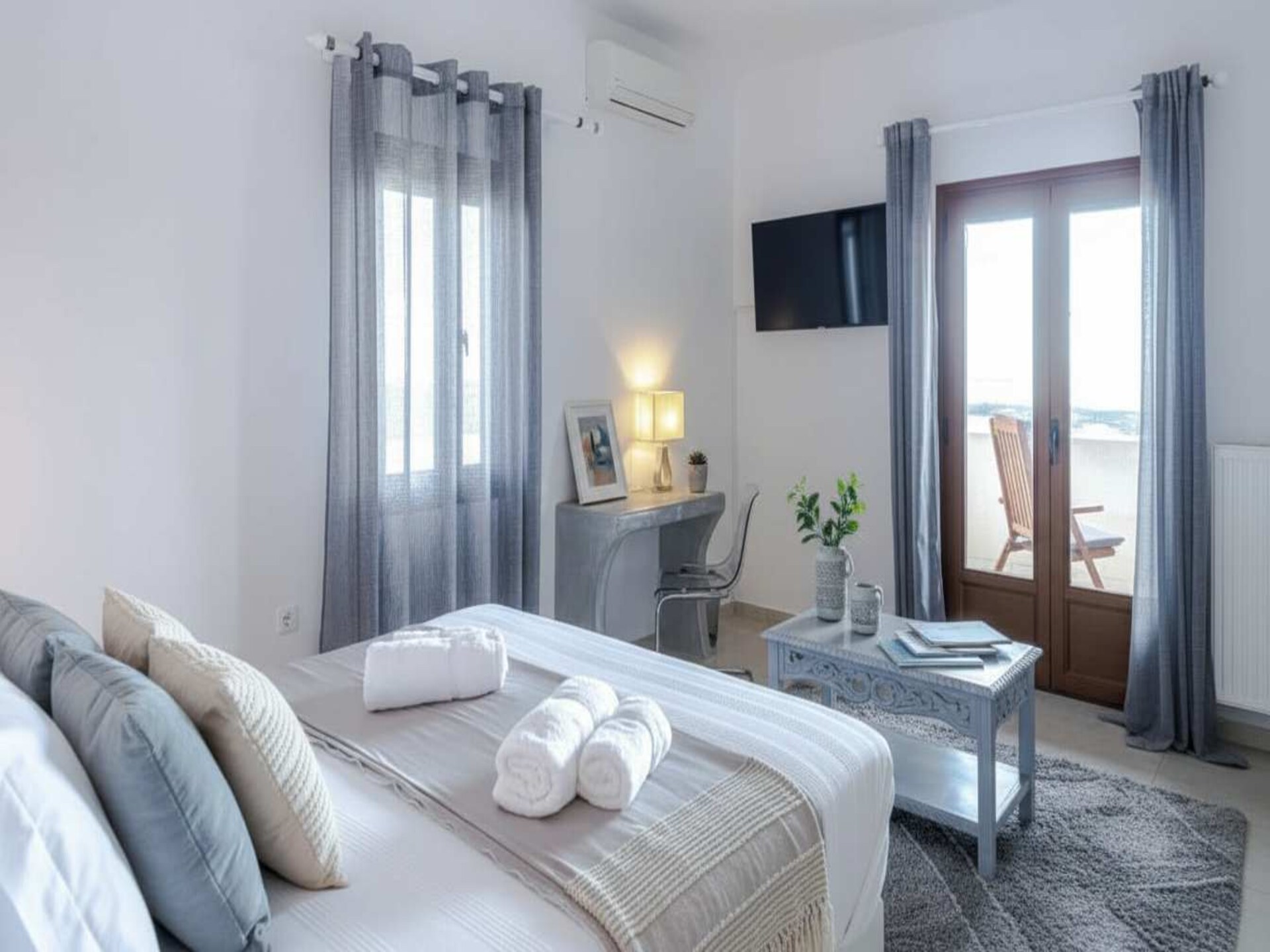 Stijlvol appartement in Megalochori met eindeloos uitzicht op de Egeïsche Zee - foto 11