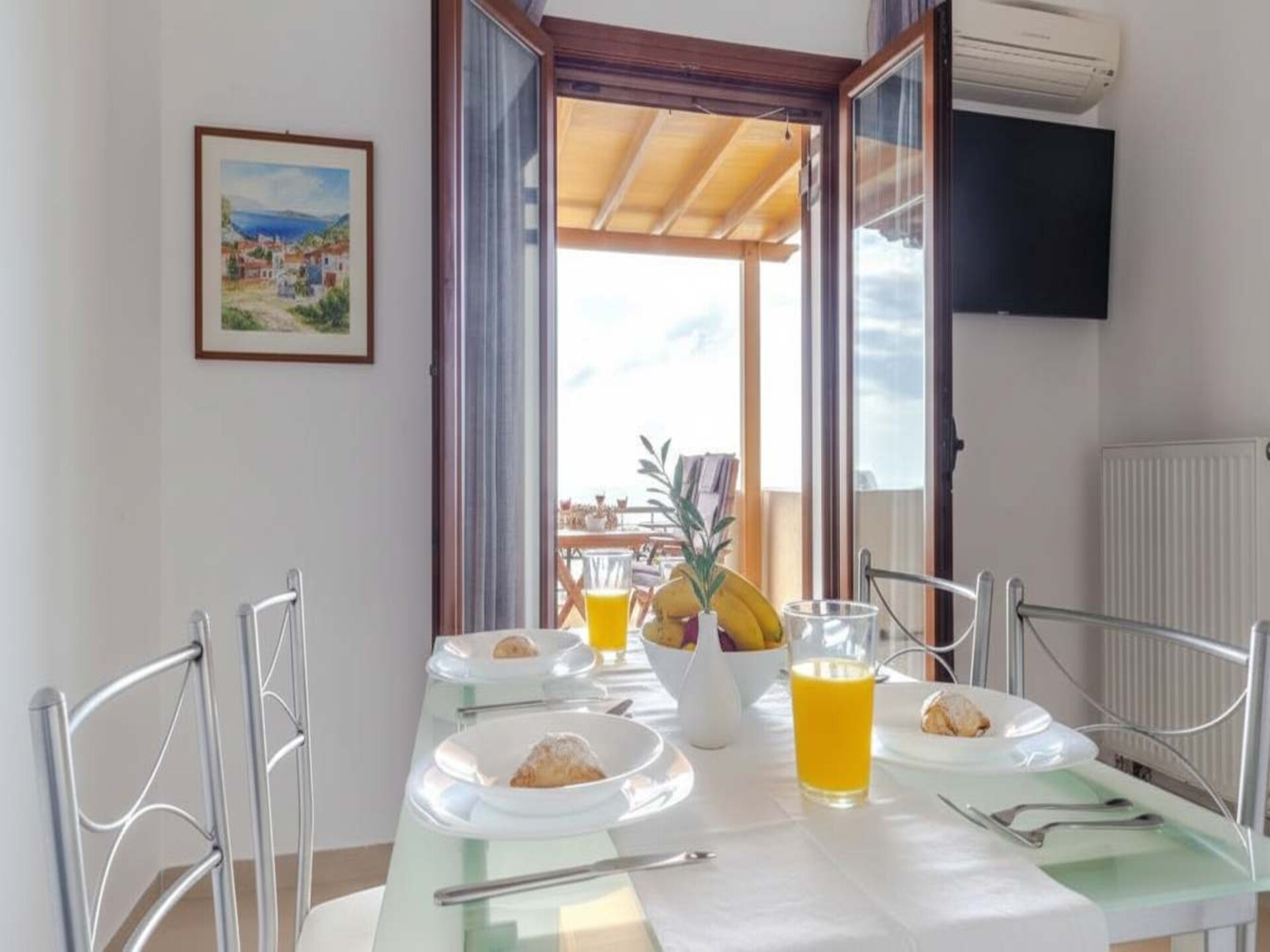 Stijlvol appartement in Megalochori met eindeloos uitzicht op de Egeïsche Zee - foto 9